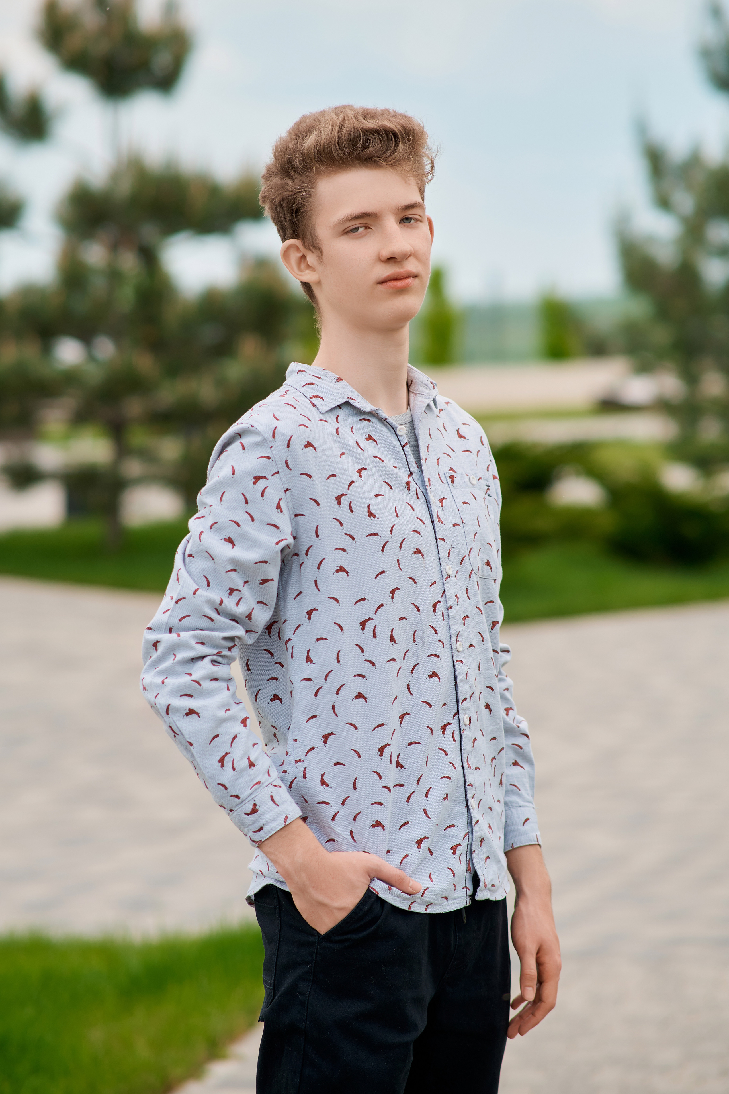 11 класс. Съемка в парке «Самбек». Фотограф Таганрог Анна Трайжон