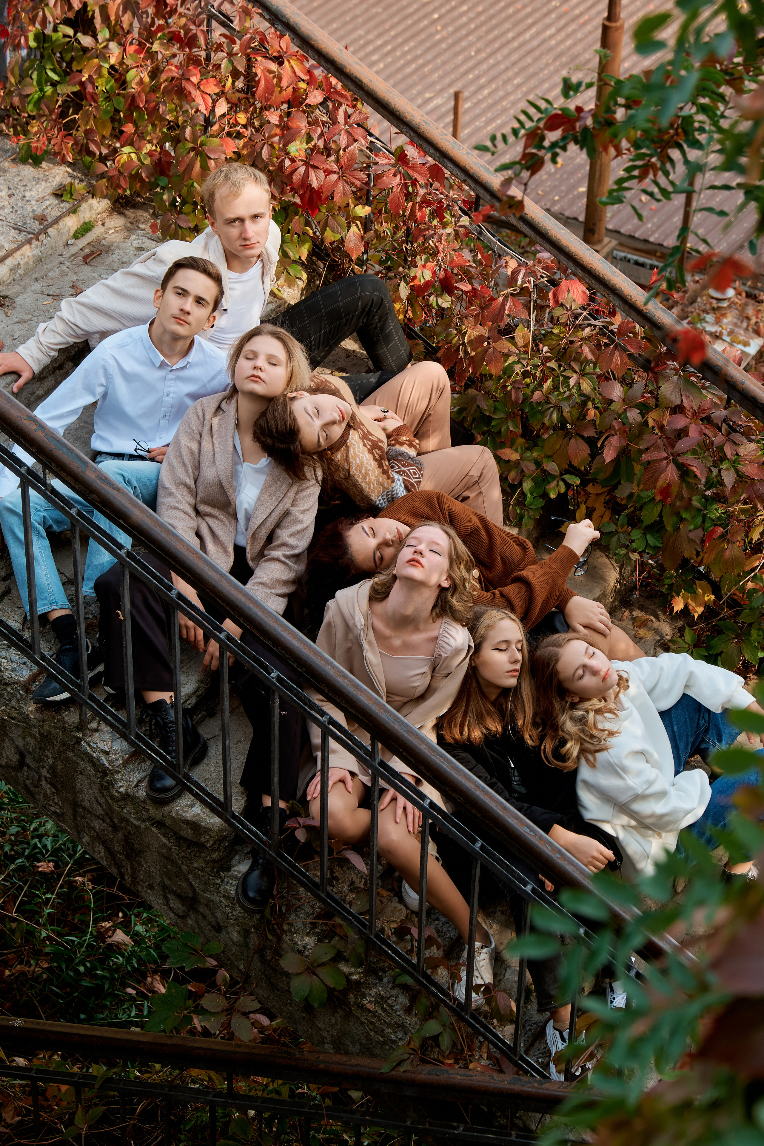 Осенняя фотосессия 9 класс. Фотограф Таганрог Анна Трайжон