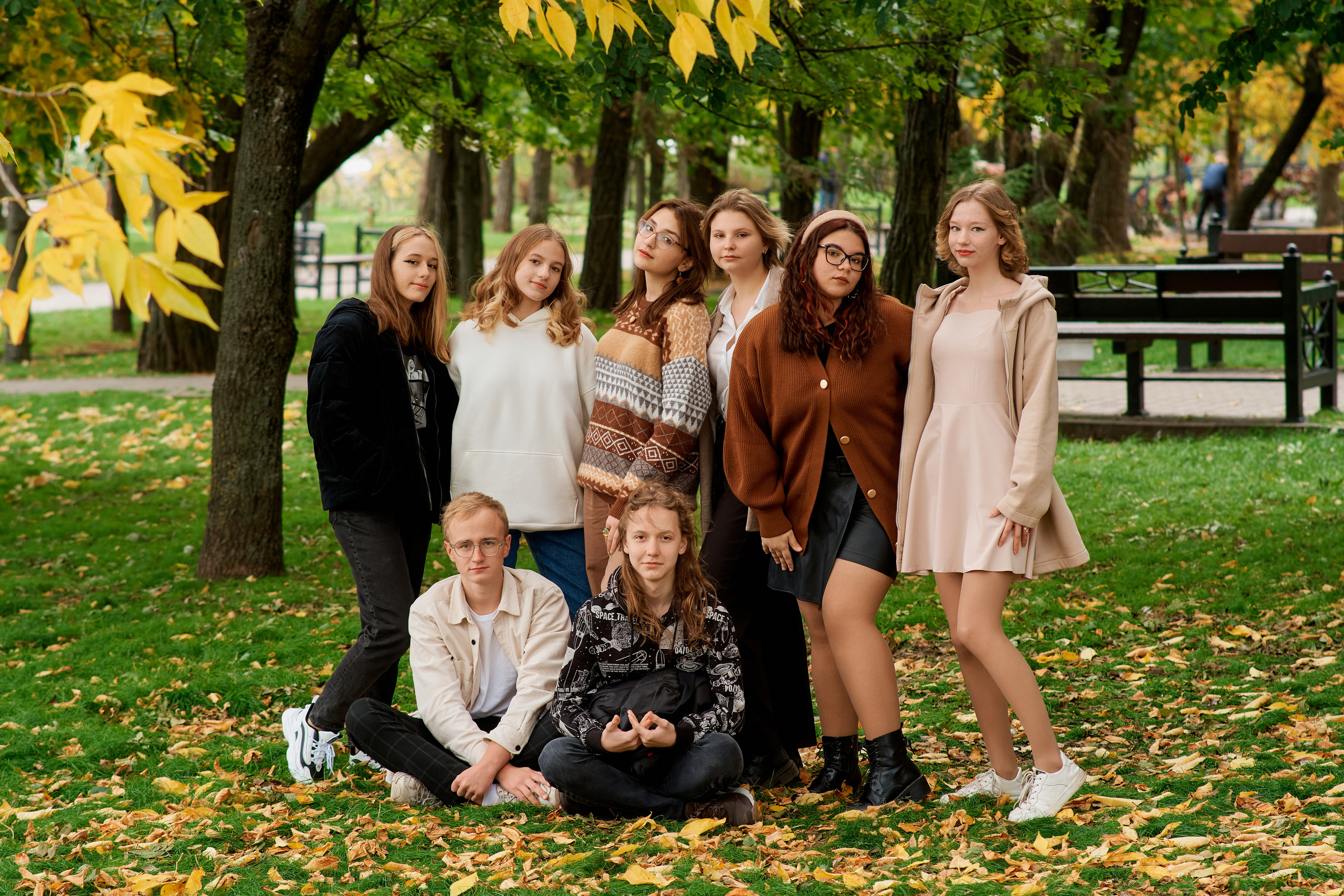 Осенняя фотосессия 9 класс. Фотограф Таганрог Анна Трайжон