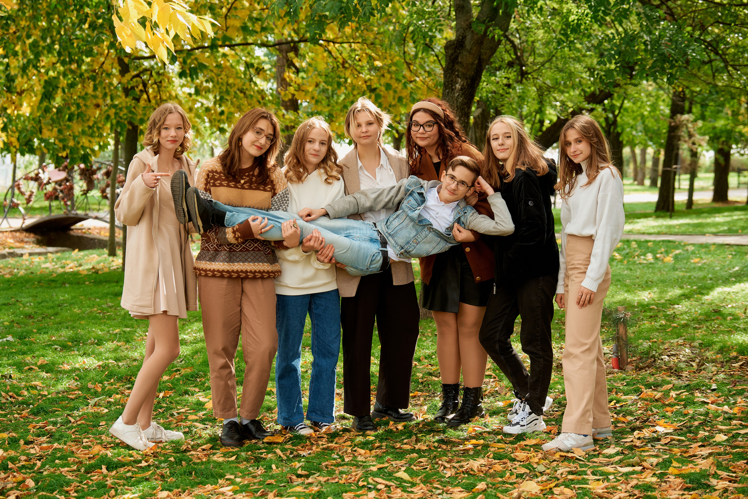 Осенняя фотосессия 9 класс. Фотограф Таганрог Анна Трайжон
