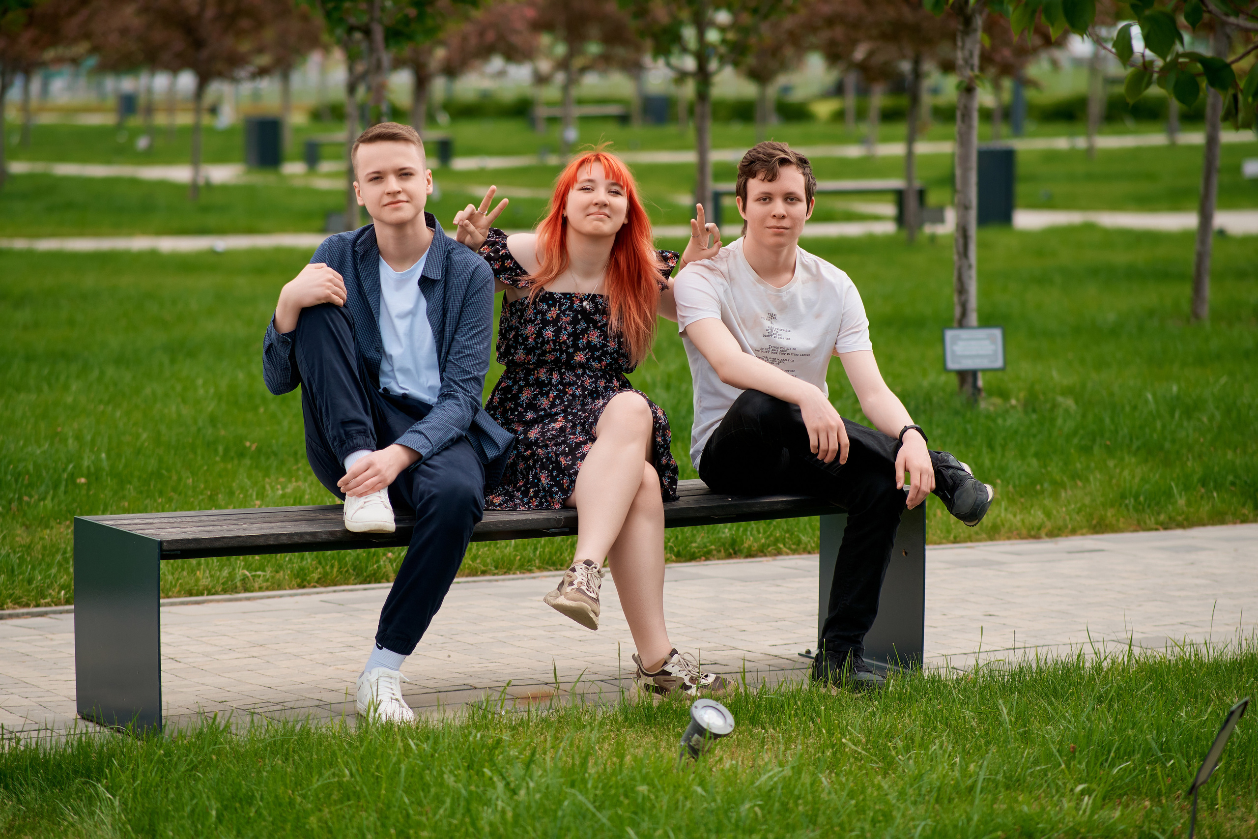 11 класс. Съемка в парке «Самбек». Фотограф Таганрог Анна Трайжон