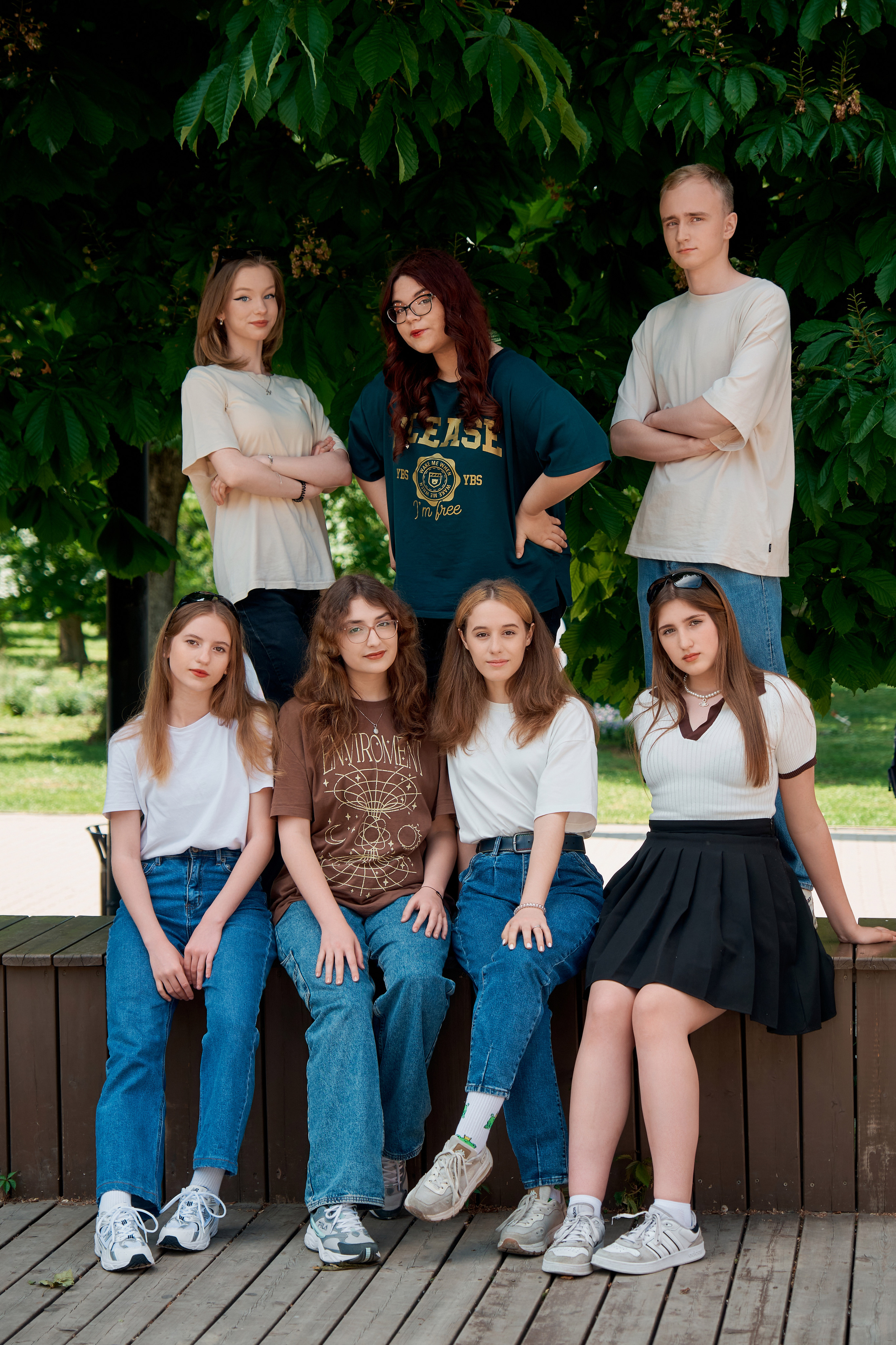 9 класс. Парк им. Горького. Весенняя съемка. Фотограф Таганрог Анна Трайжон