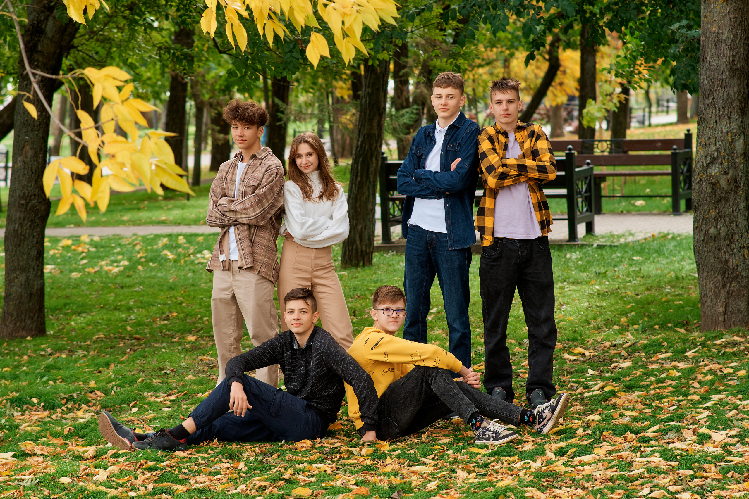 Осенняя фотосессия 9 класс. Фотограф Таганрог Анна Трайжон