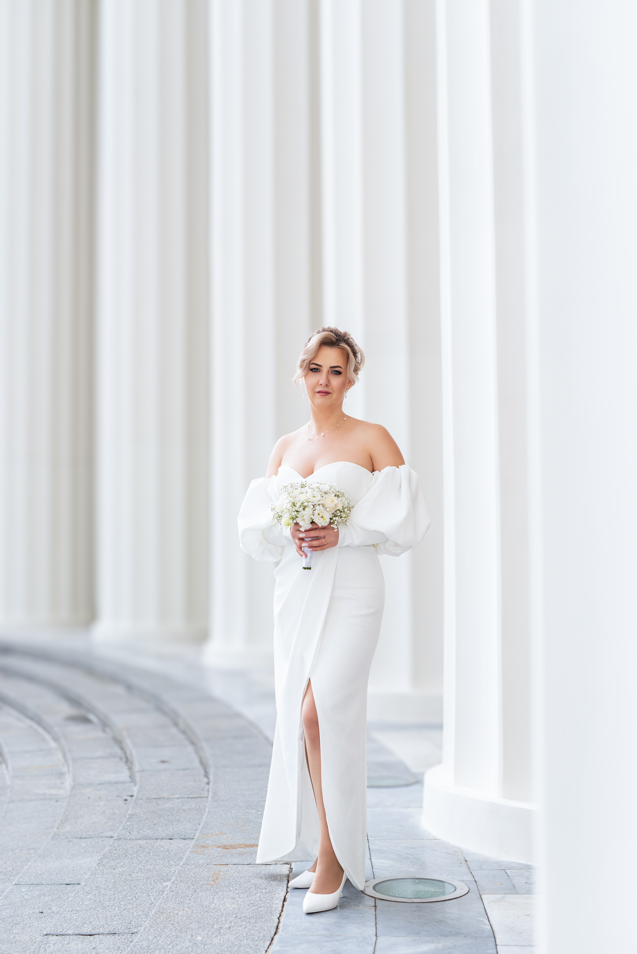 Свадебная фотосессия Юлии и Андрея на ВДНХ. Репортажный и персональный фотограф в Москве