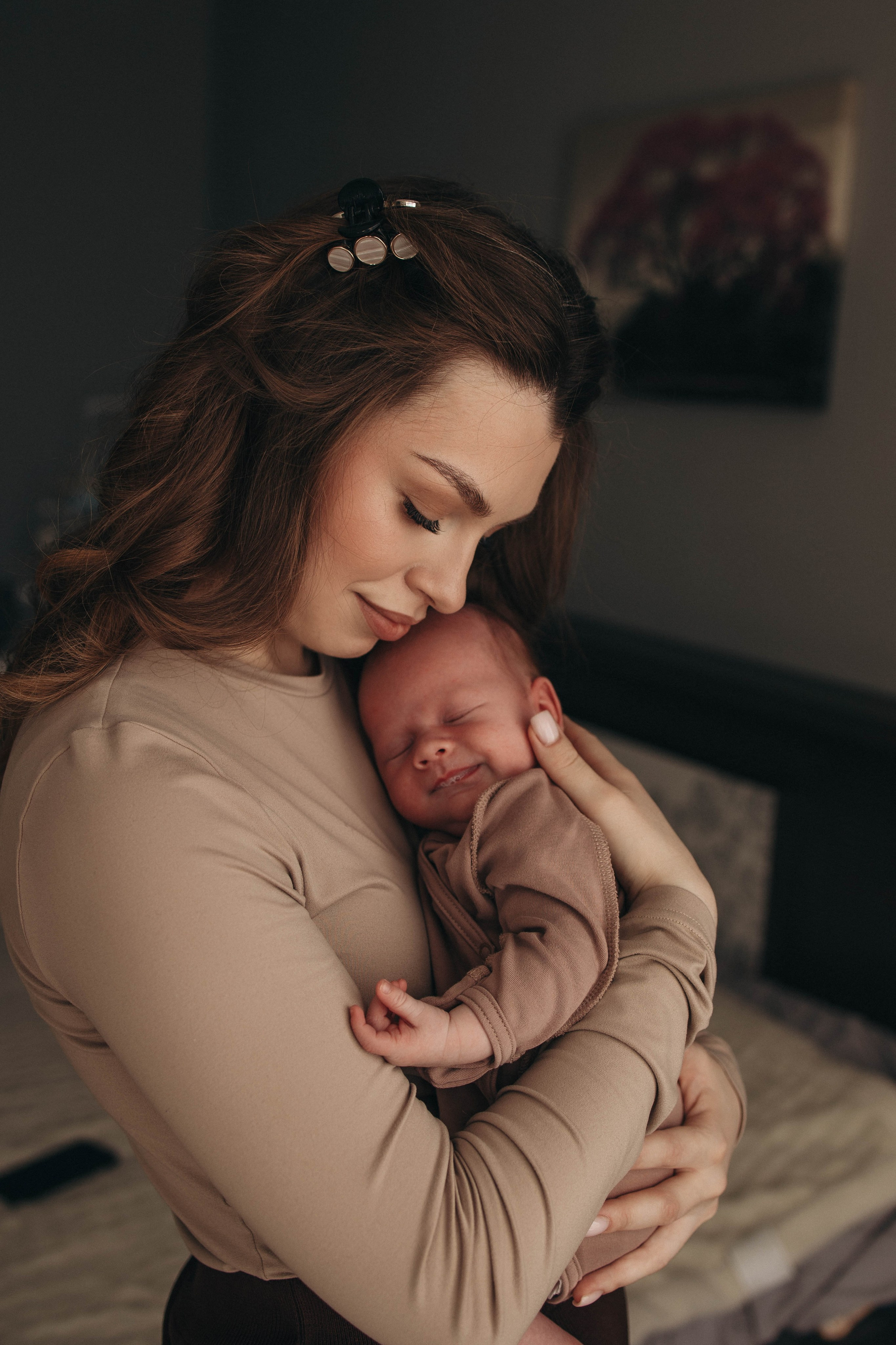 Диме 1 месяц. Семейный фотограф Москва Наталия Осьмакова