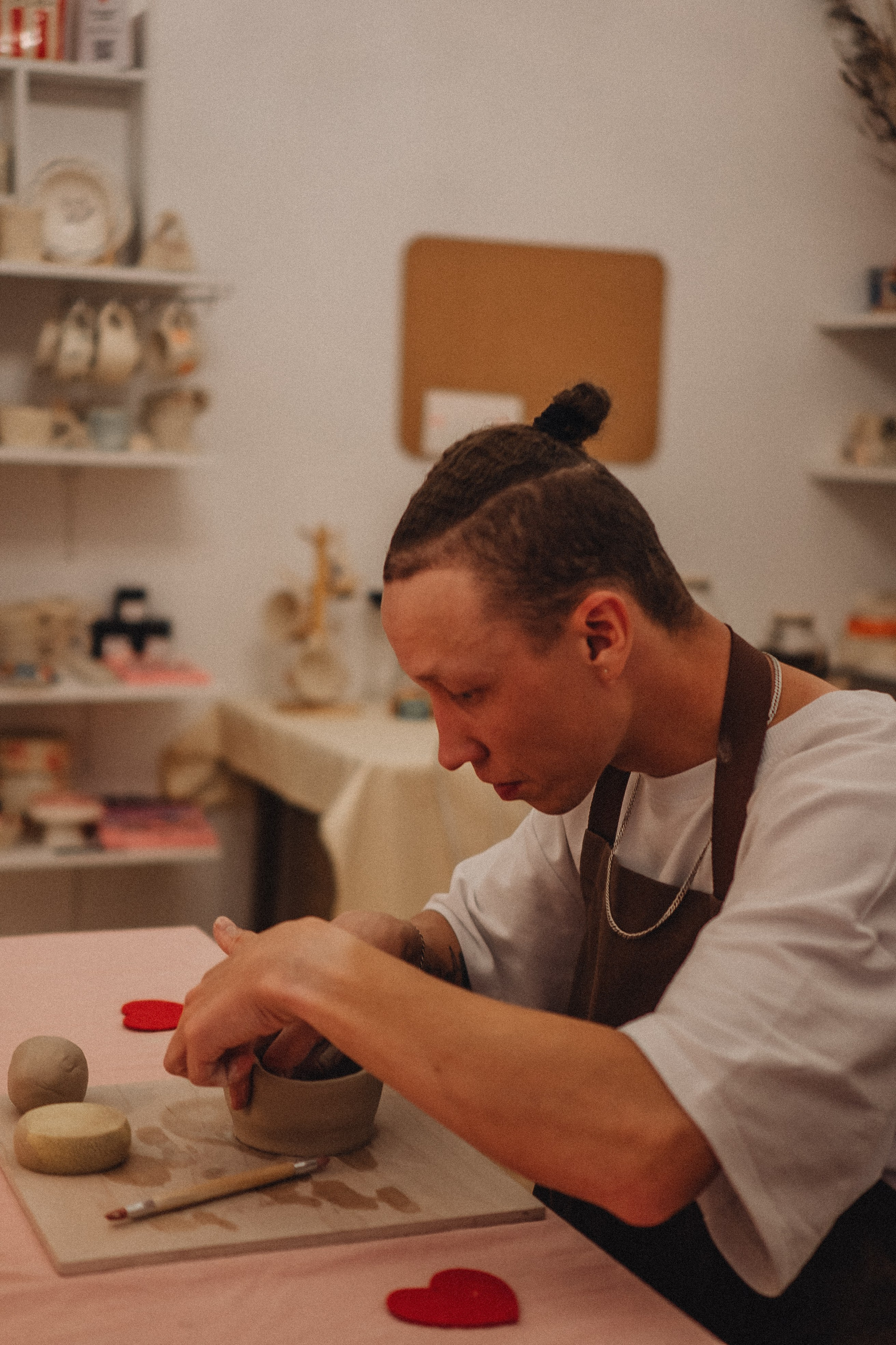 СВИДАНИЕ В ГОНЧАРНОЙ МАСТЕРСКОЙ. Профессиональный фотограф, Санкт-Петербург — Виктория Богомолова