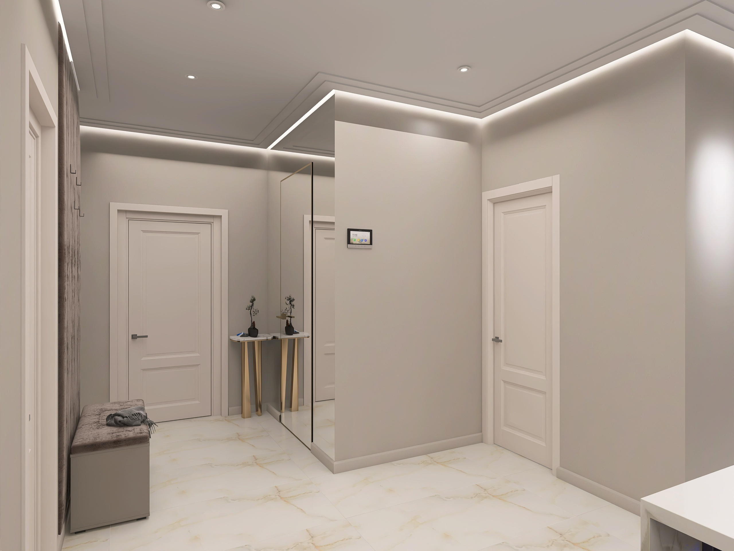 ЖК на Добролюбова. Площадь 97 кв. м. Дизайнер интерьера в Новосибирске_Елена Сергеева