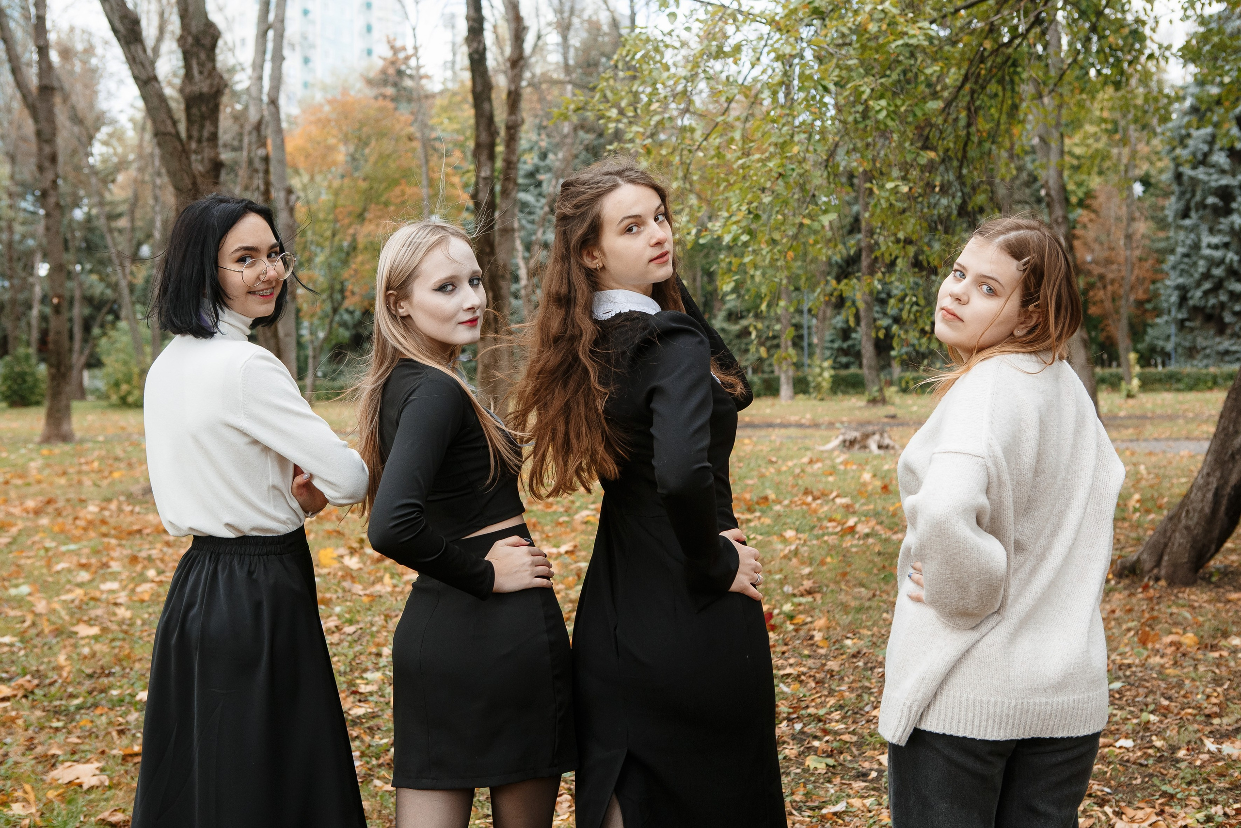 Осень Гимназия 12 11 А 2023. Свадебный и портретный Фотограф в Липецке Дмитрий Котюков