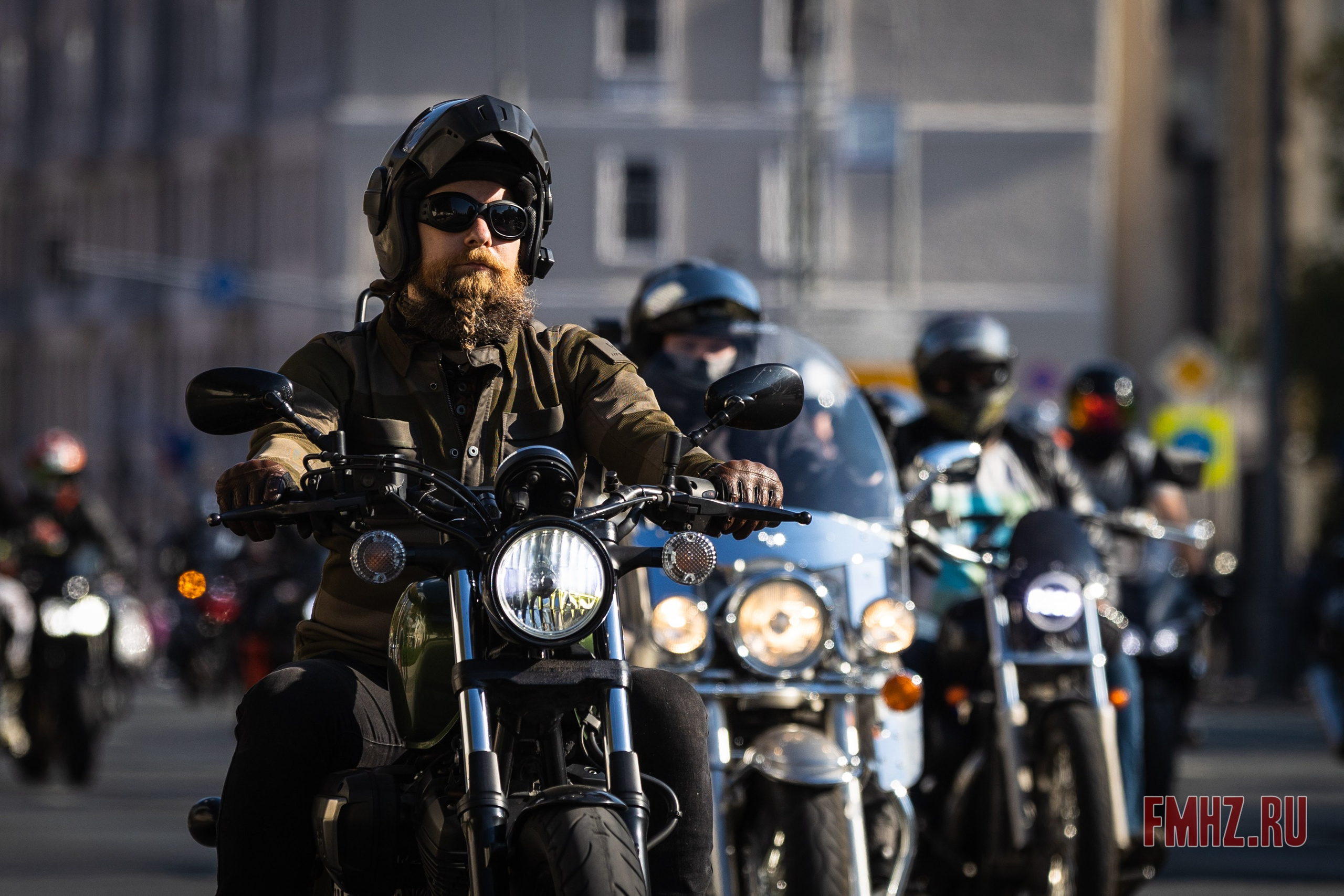 Закрытие Мотосезона 2023 на проспекте Академика Сахарова. Фотограф Владимир Охрименко