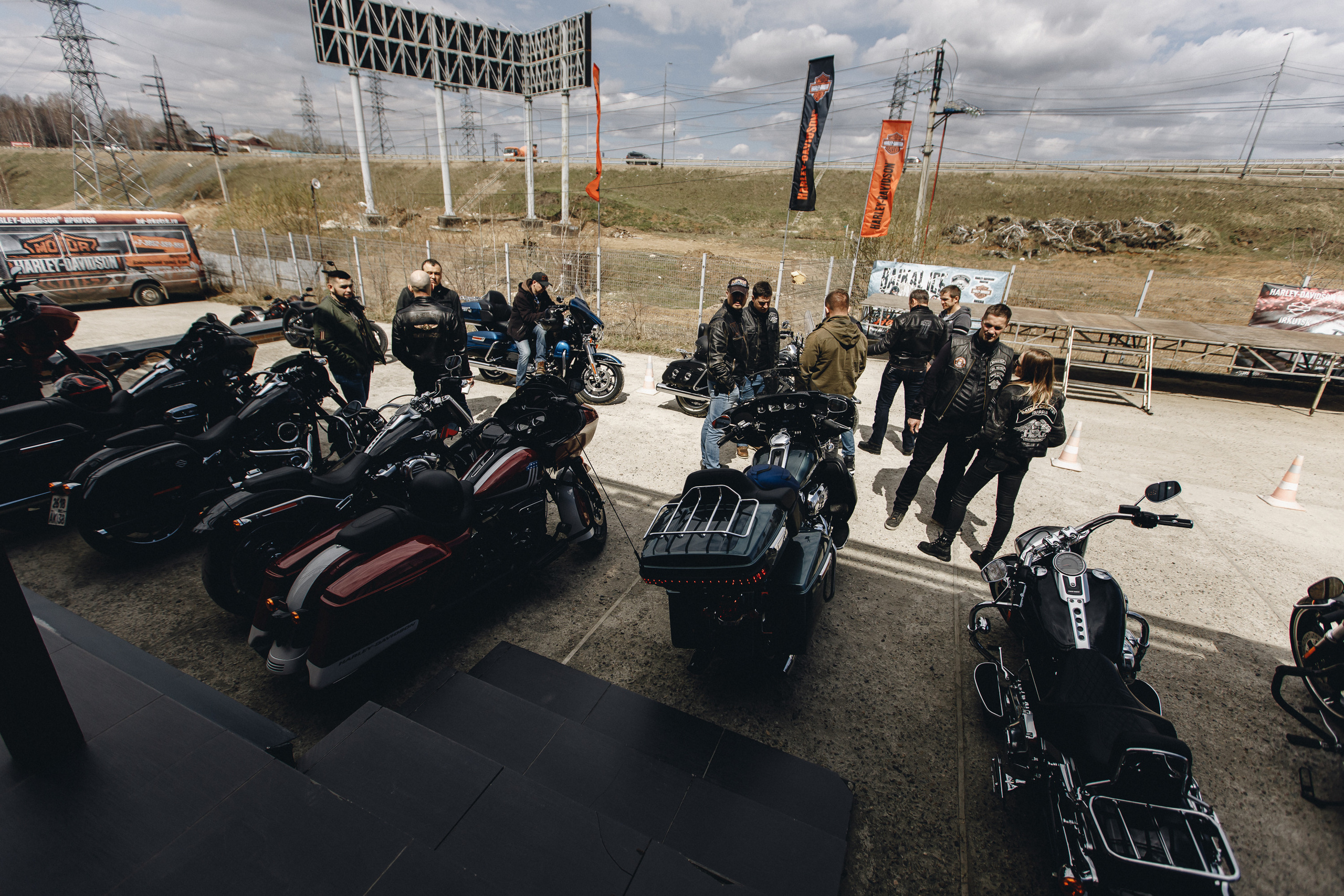 Harley — Davidson ОТКРЫТИЕ МОТОСЕЗОНА 2021. Фотограф Иркутск Антипин Сергей