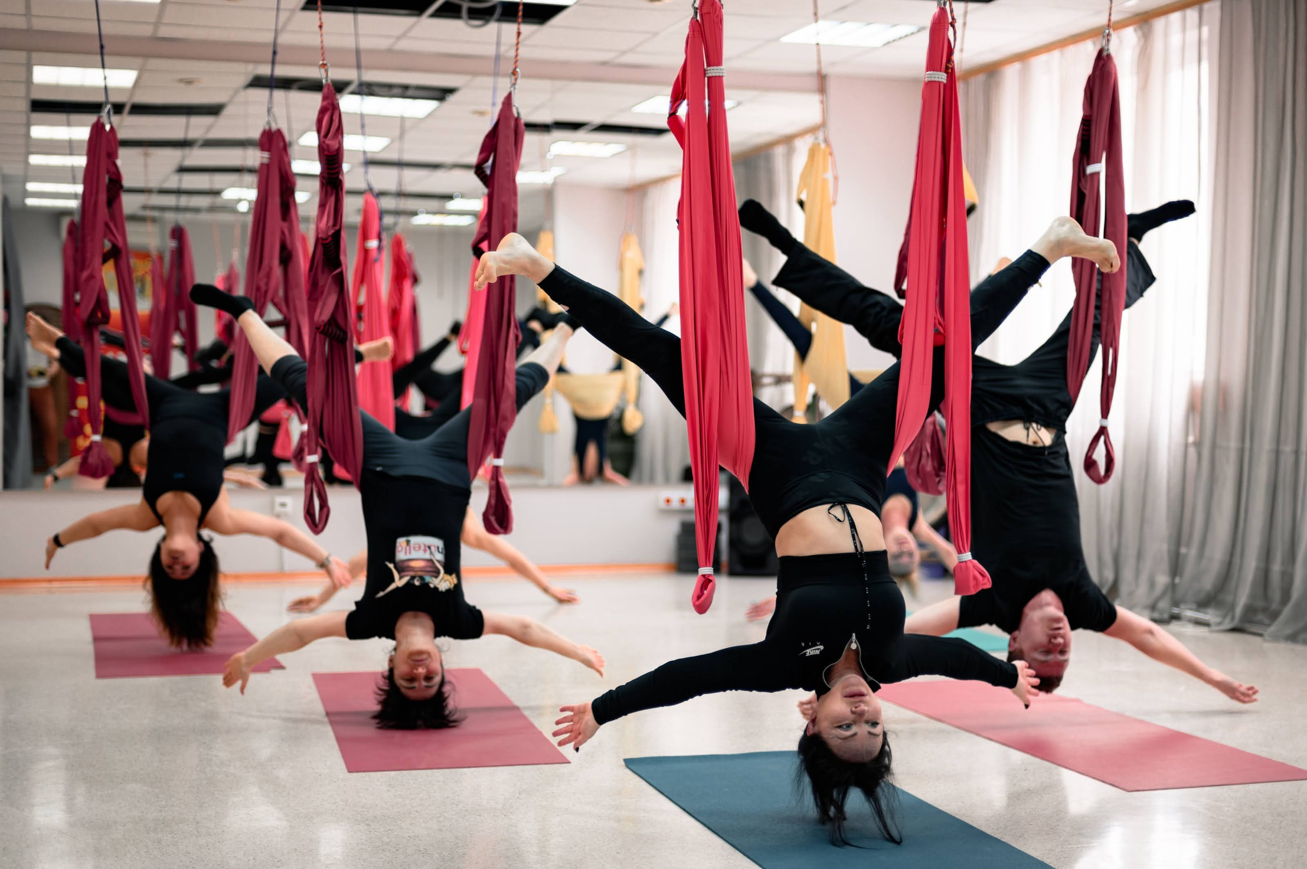 Спортивный фотограф, фотосессия йоги 