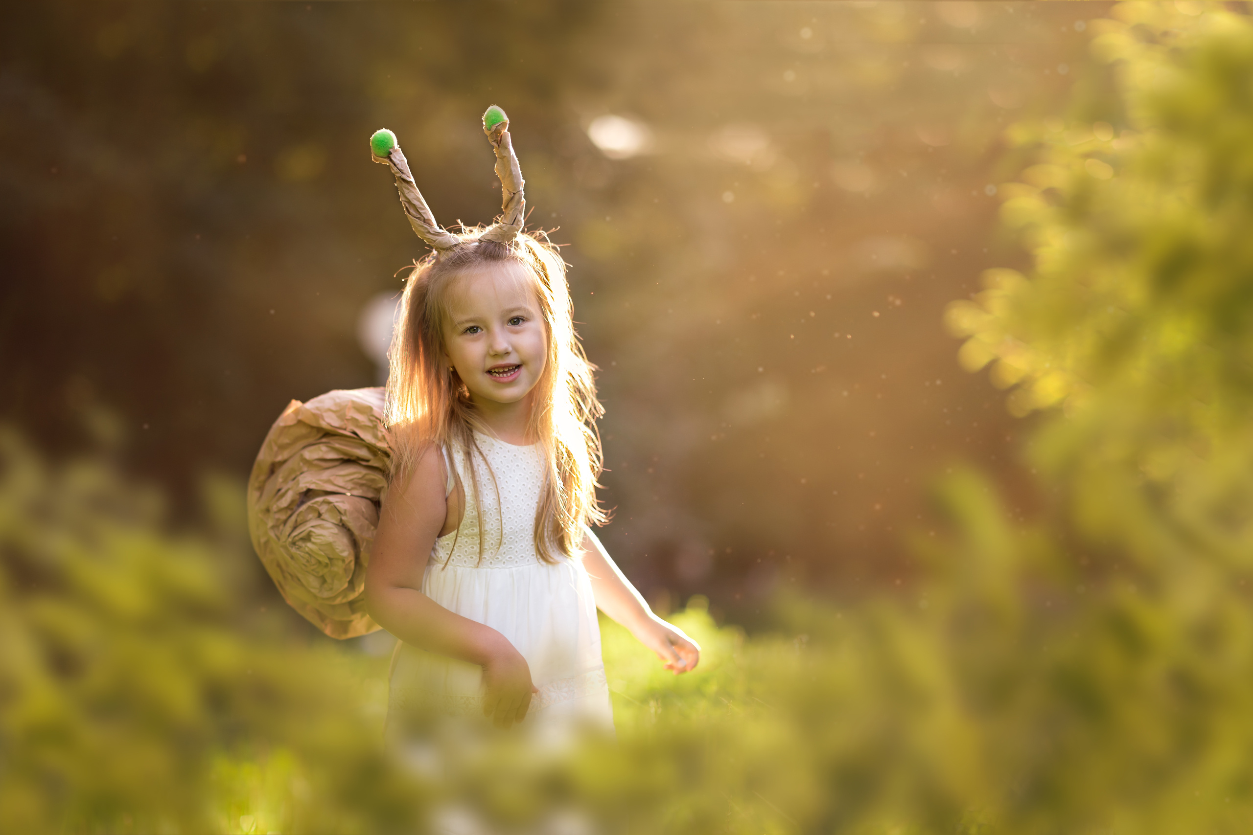 Детский фотопроект Улитка