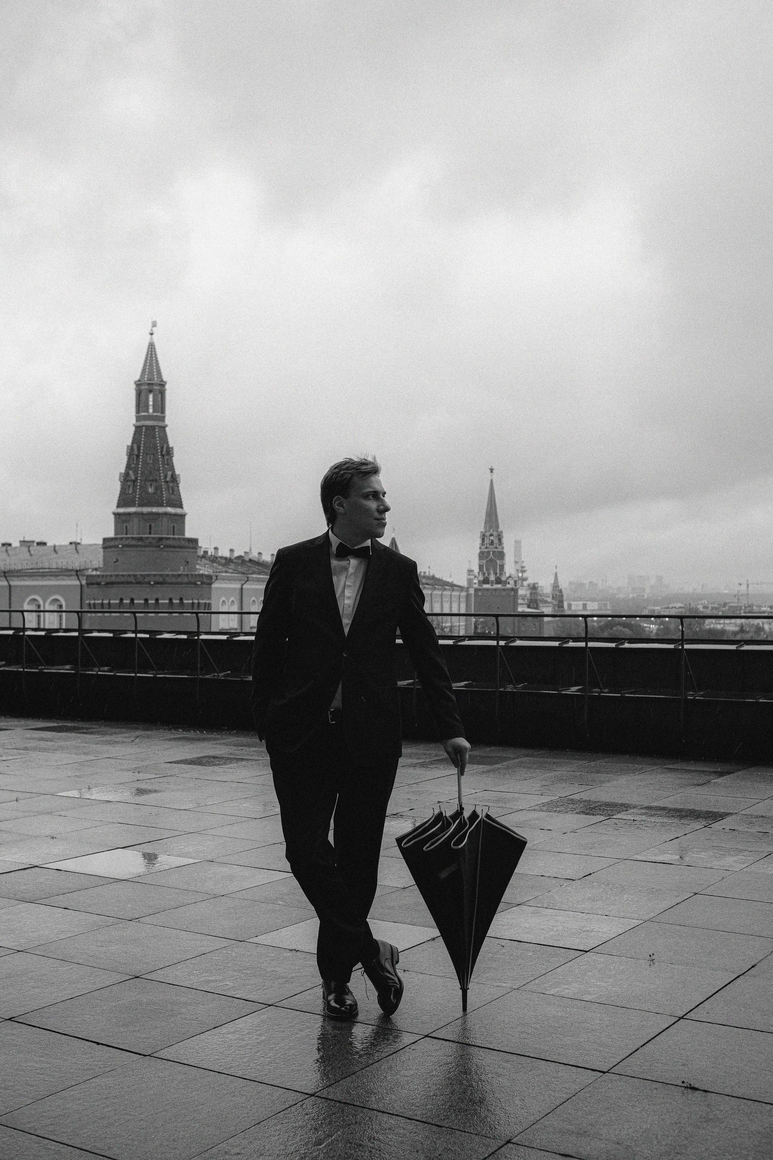 One rainy day in Moscow…. Сентиментальная свадебная фотография