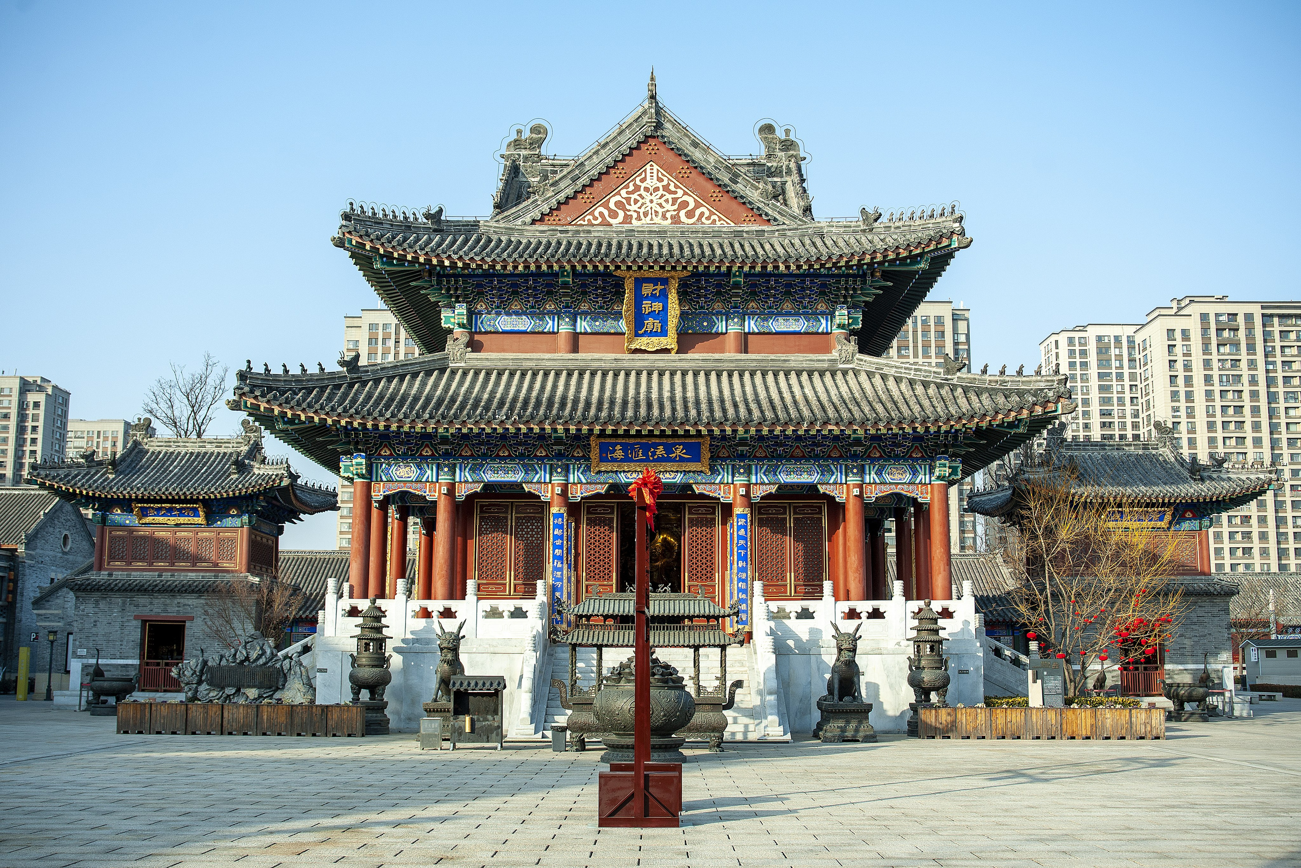 Циндао. Старый город. Был восстановление по сохранившимся документам.