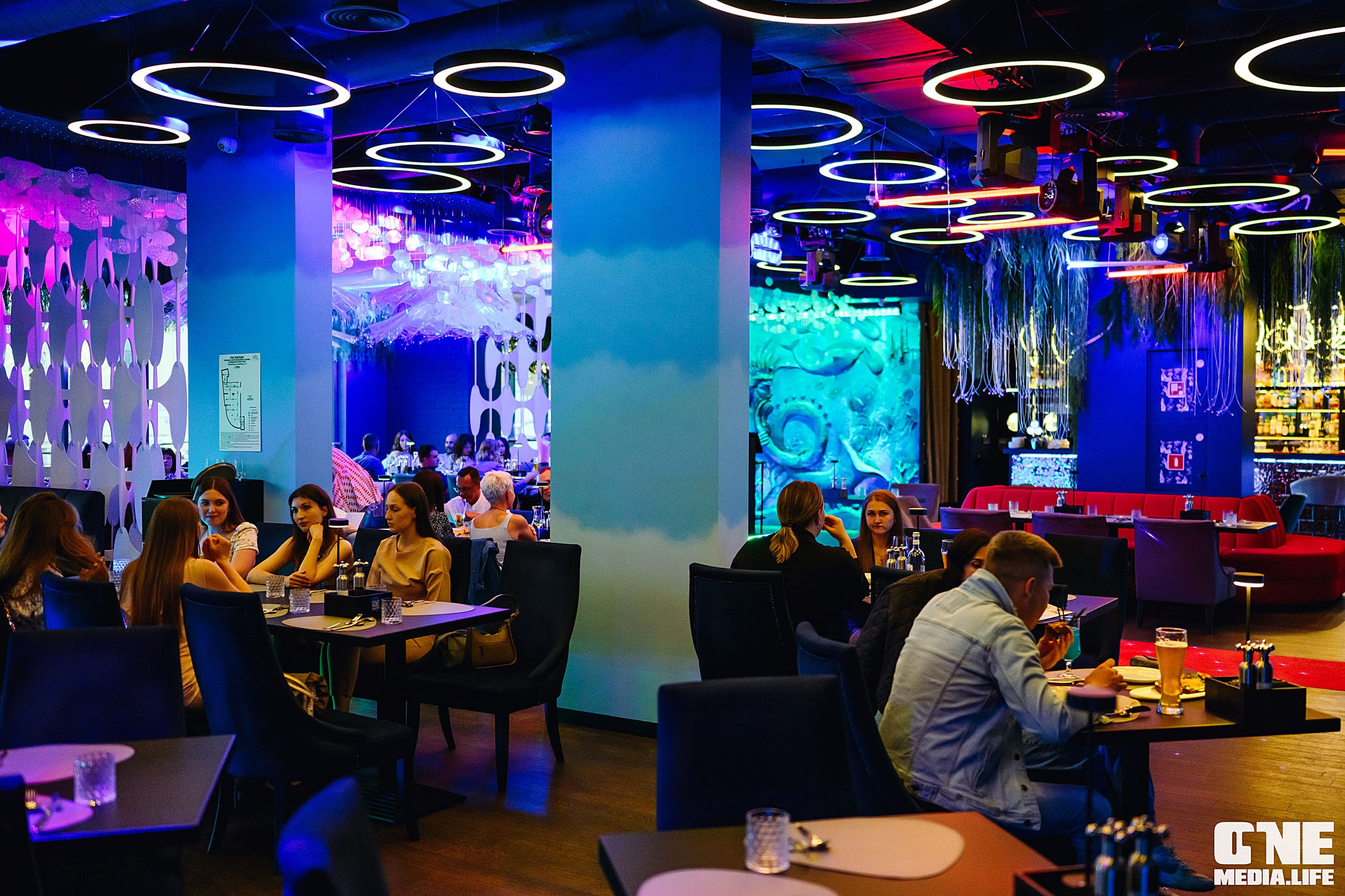 Вечеринка в ресторане Океан. One Media Life: фоторепортажи, фотоотчеты с мероприятий и заведений