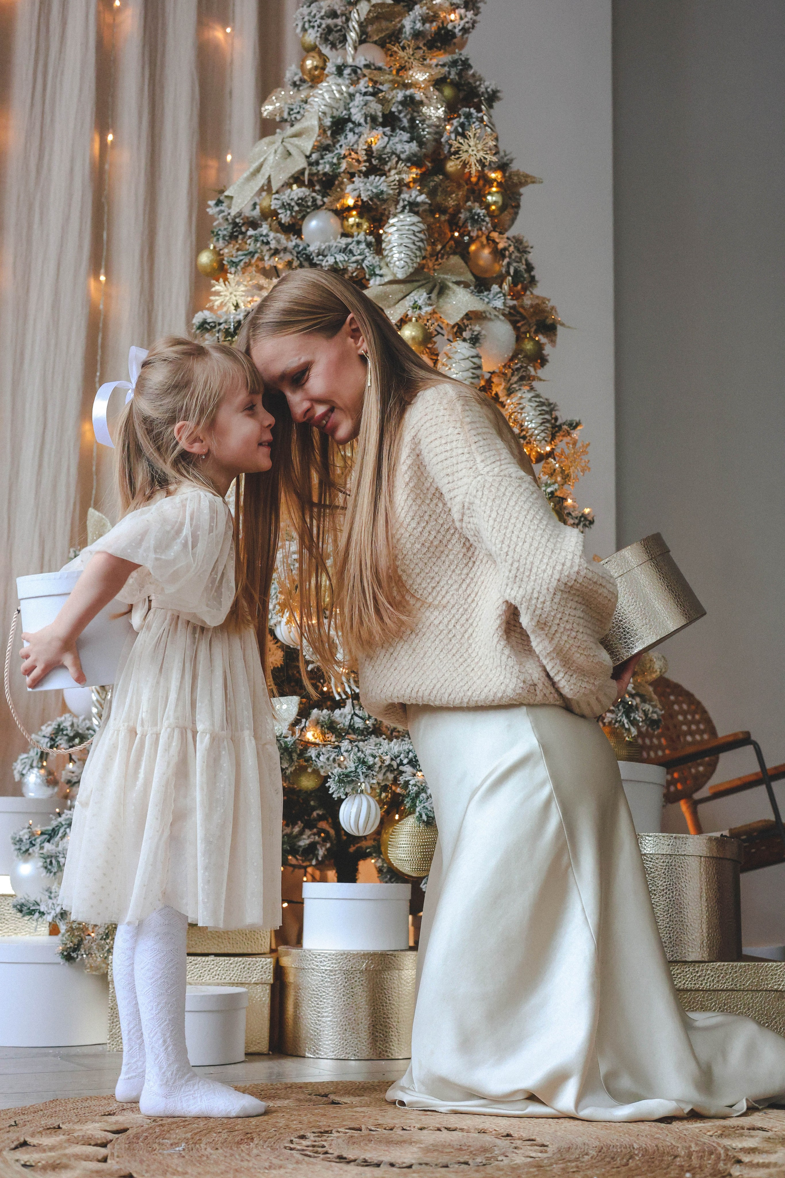 Новогодняя история «Кира и ее семья». Фотограф в Москве Анастасия Калинина