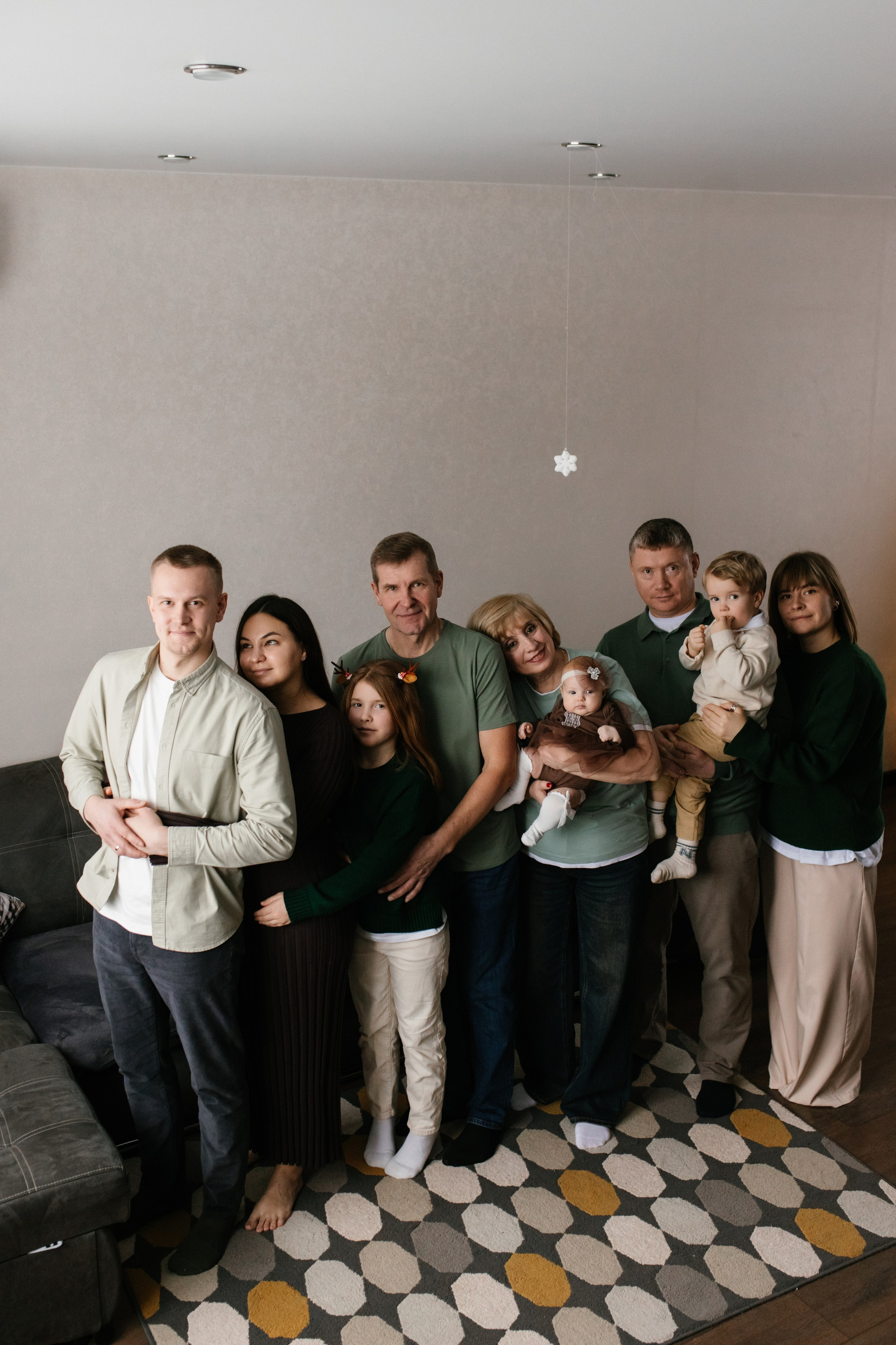 Семейные новогодние. Фотограф Катя Трусова