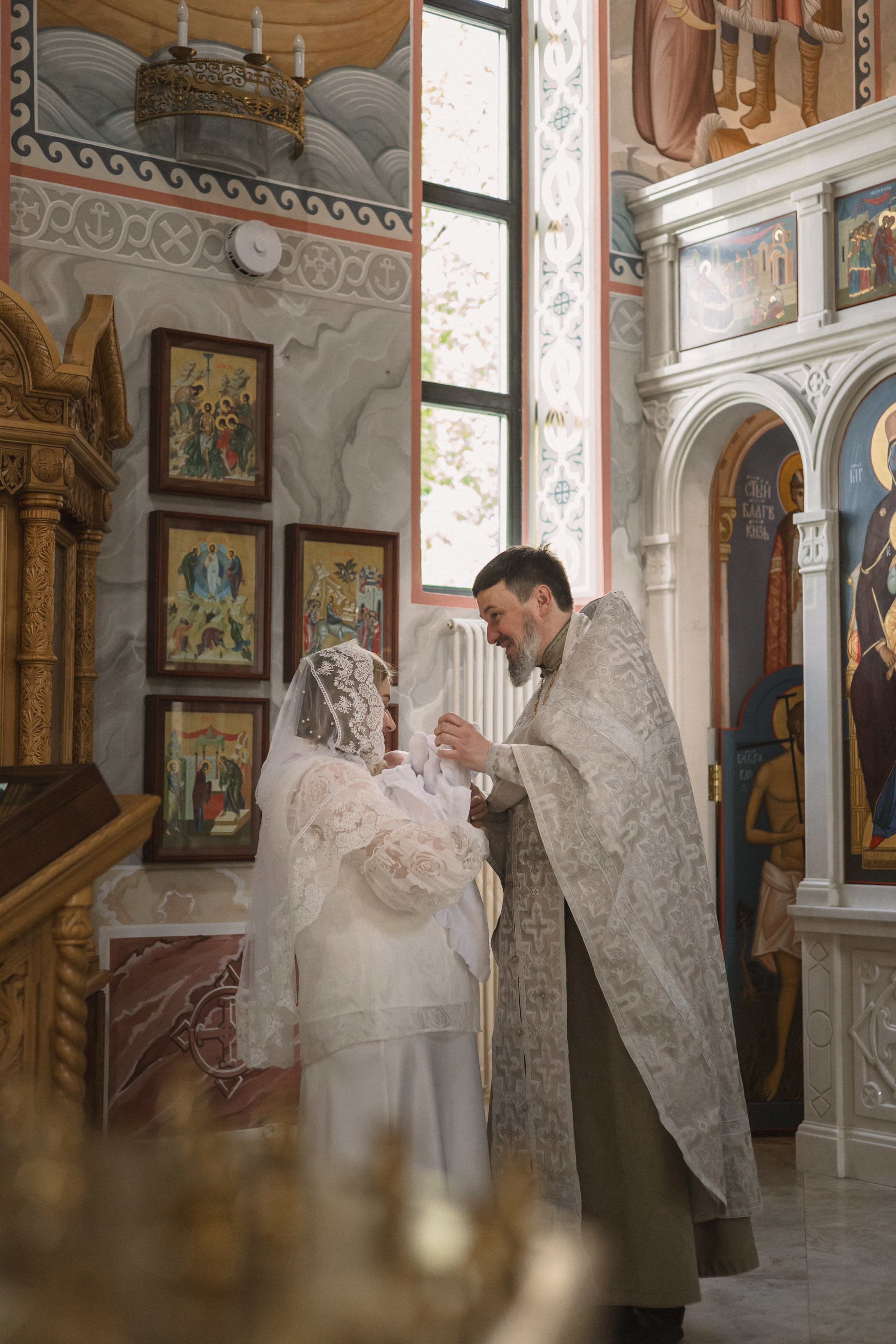 Крещение Степана. Семейный фотограф в Одинцово и Москве Эдита Власян