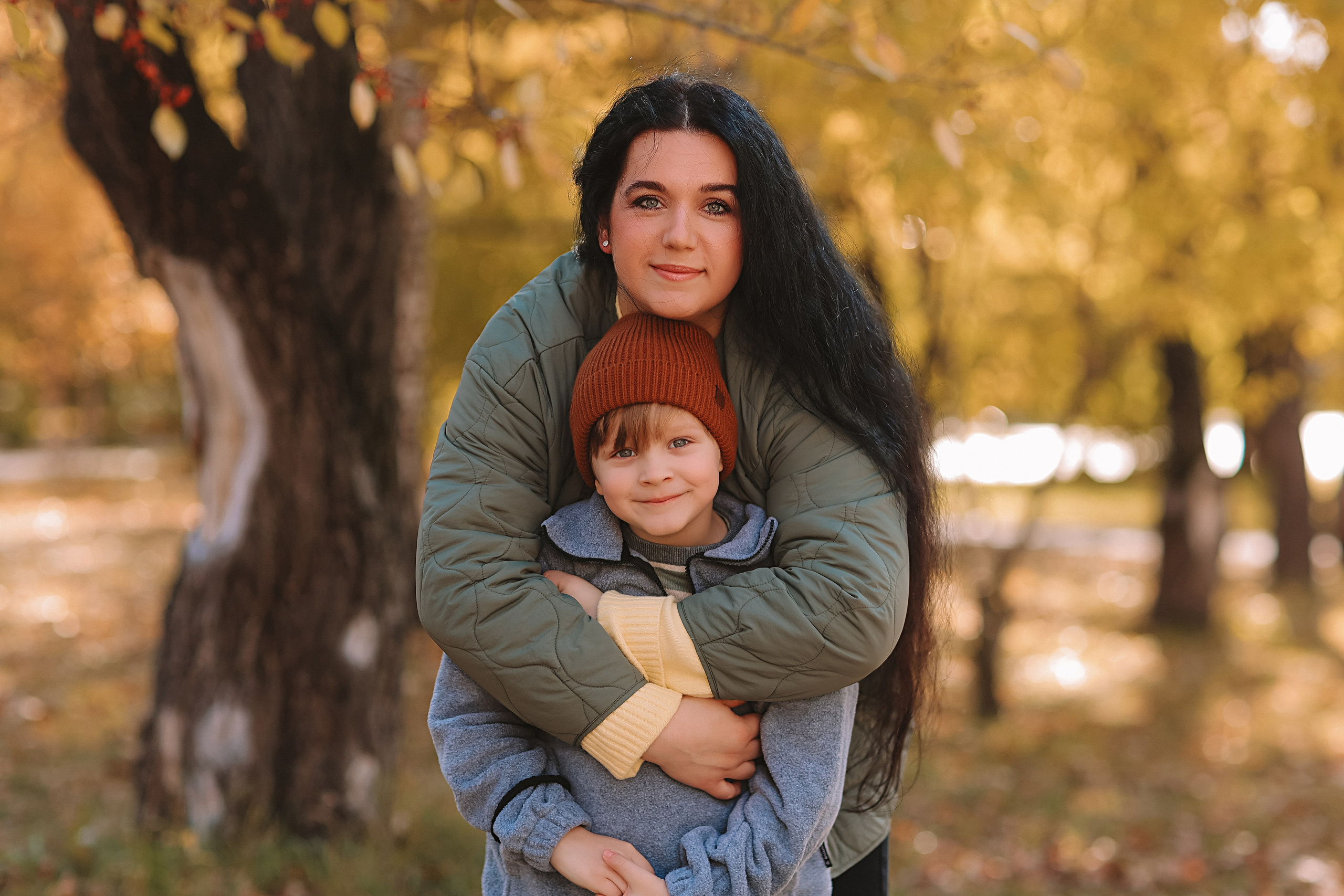 Осень. Семейный фотограф Тюмень, фотограф на роды Салмина Мария