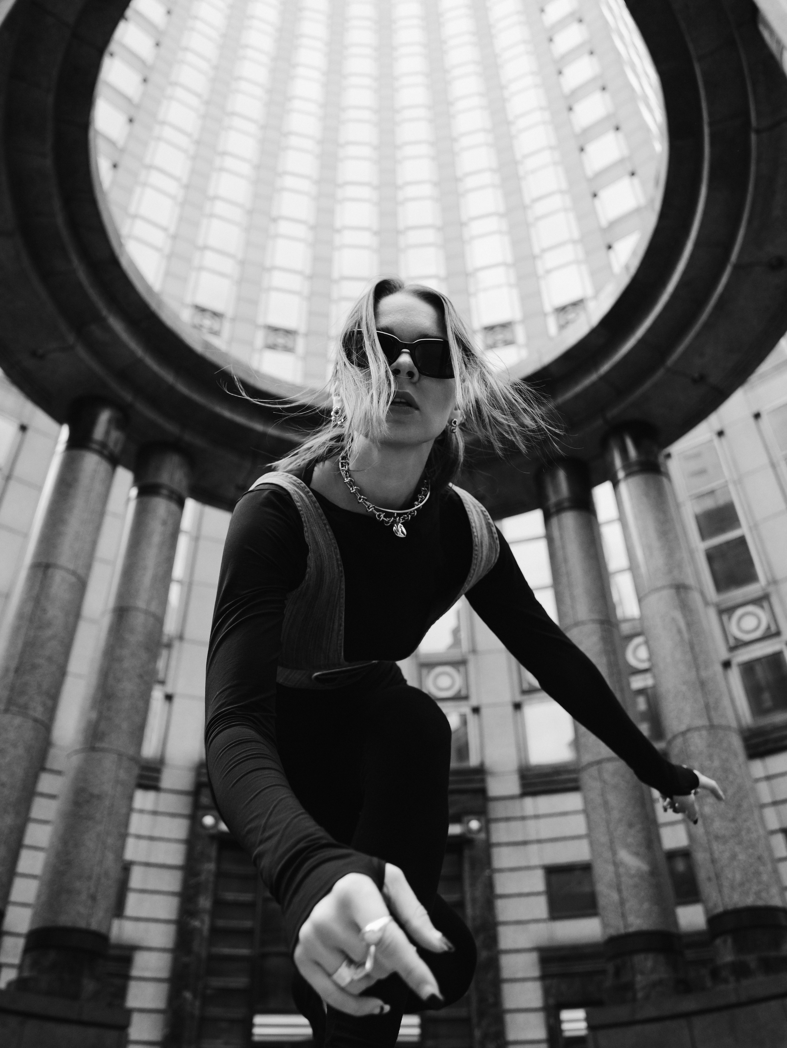 Street Photoshoot. Portrait and food photographer Sergei Sterling