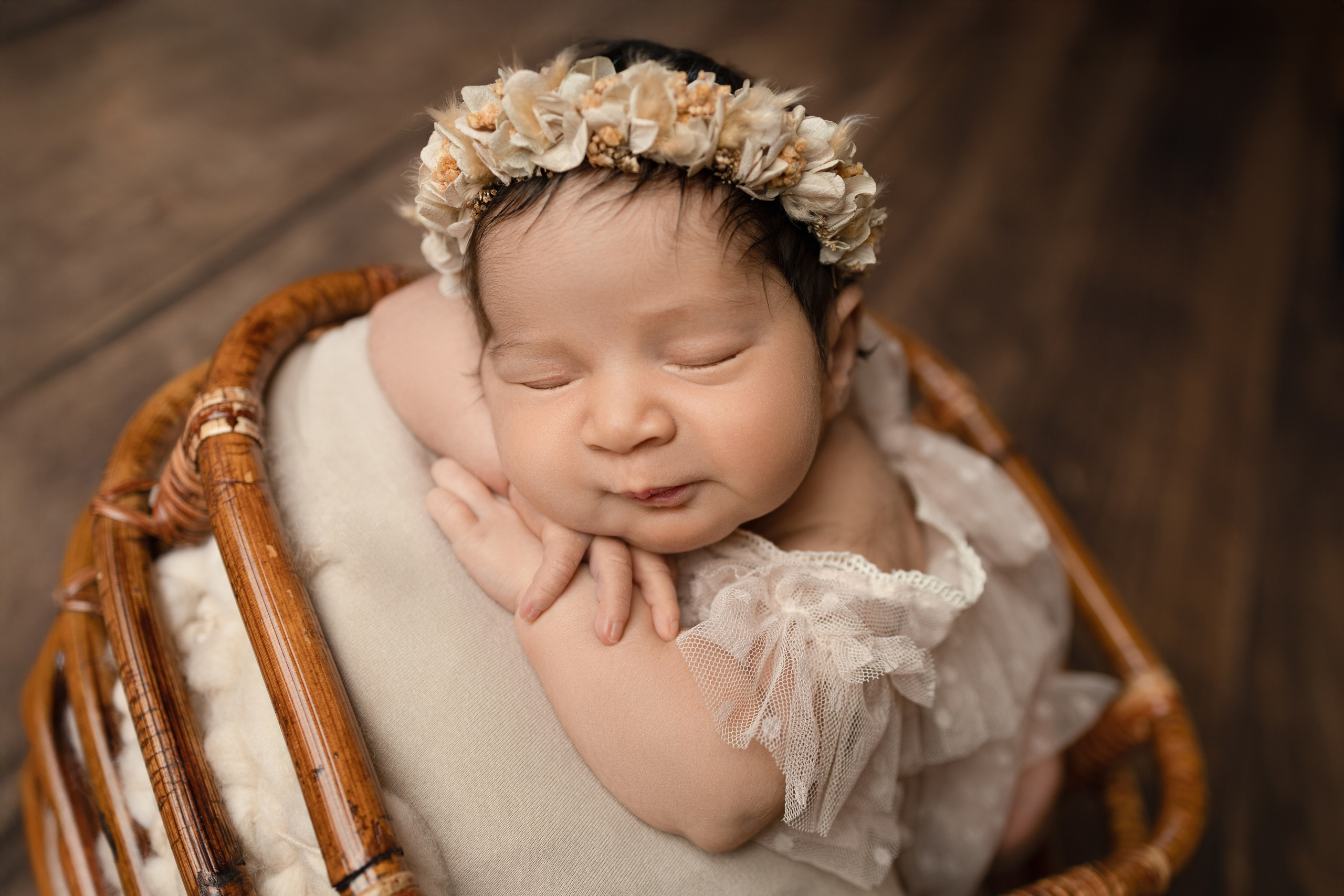 Мэри 12 дней. Фотограф новорождённых Newborn Москва