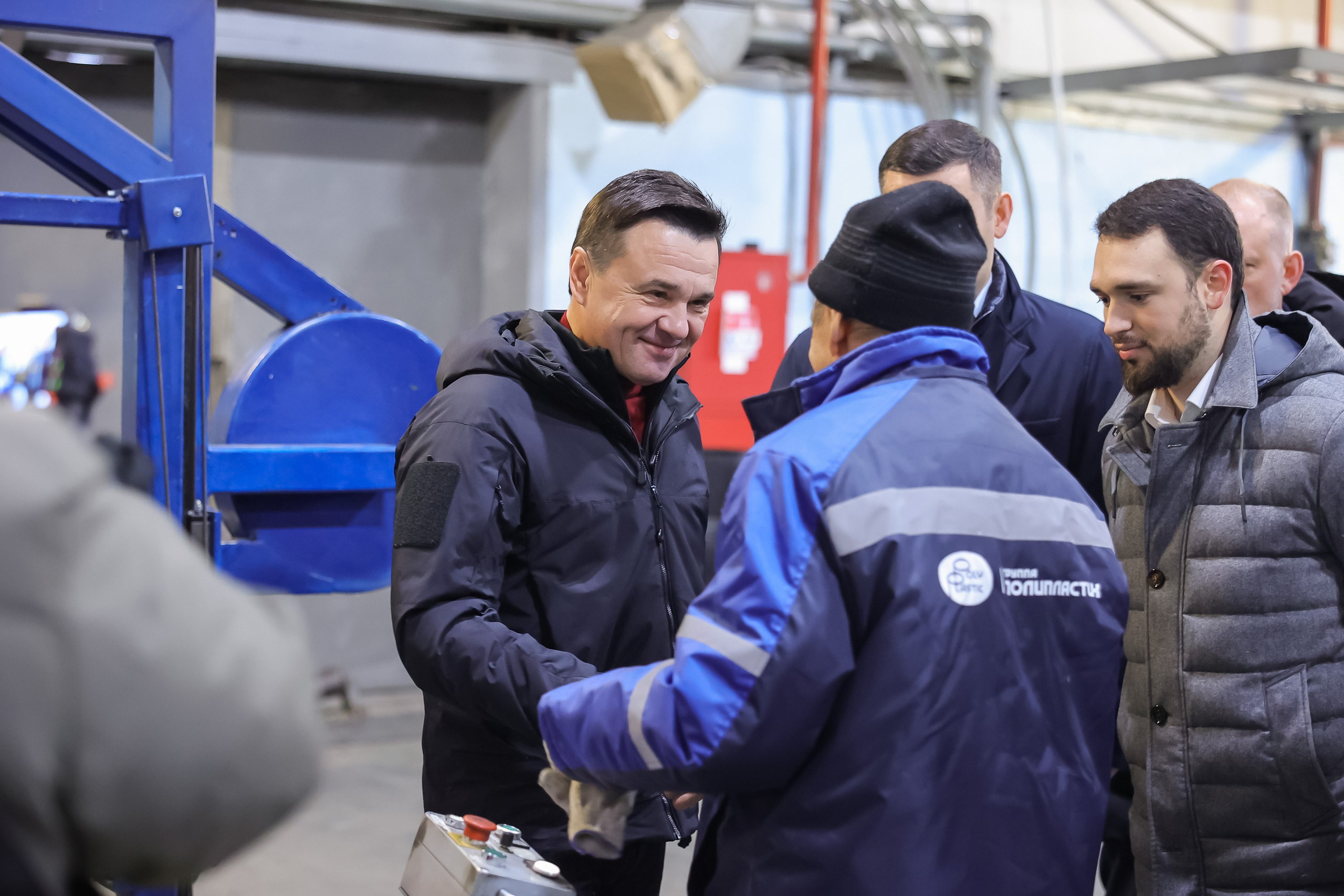 Губернатор Московской области Андрей Воробьев посетил Климовский трубный. Моя фотография