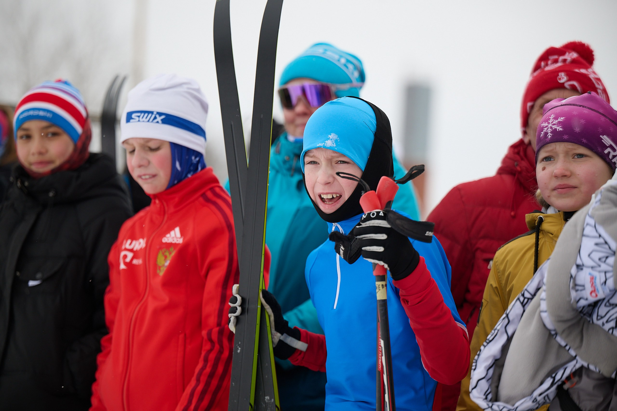 Всероссийские соревнования по лыжным гонкам «Пионерская правда». Ижевс. Спортивный репортажный фотограф в Ижевске Сергей Мерзляков