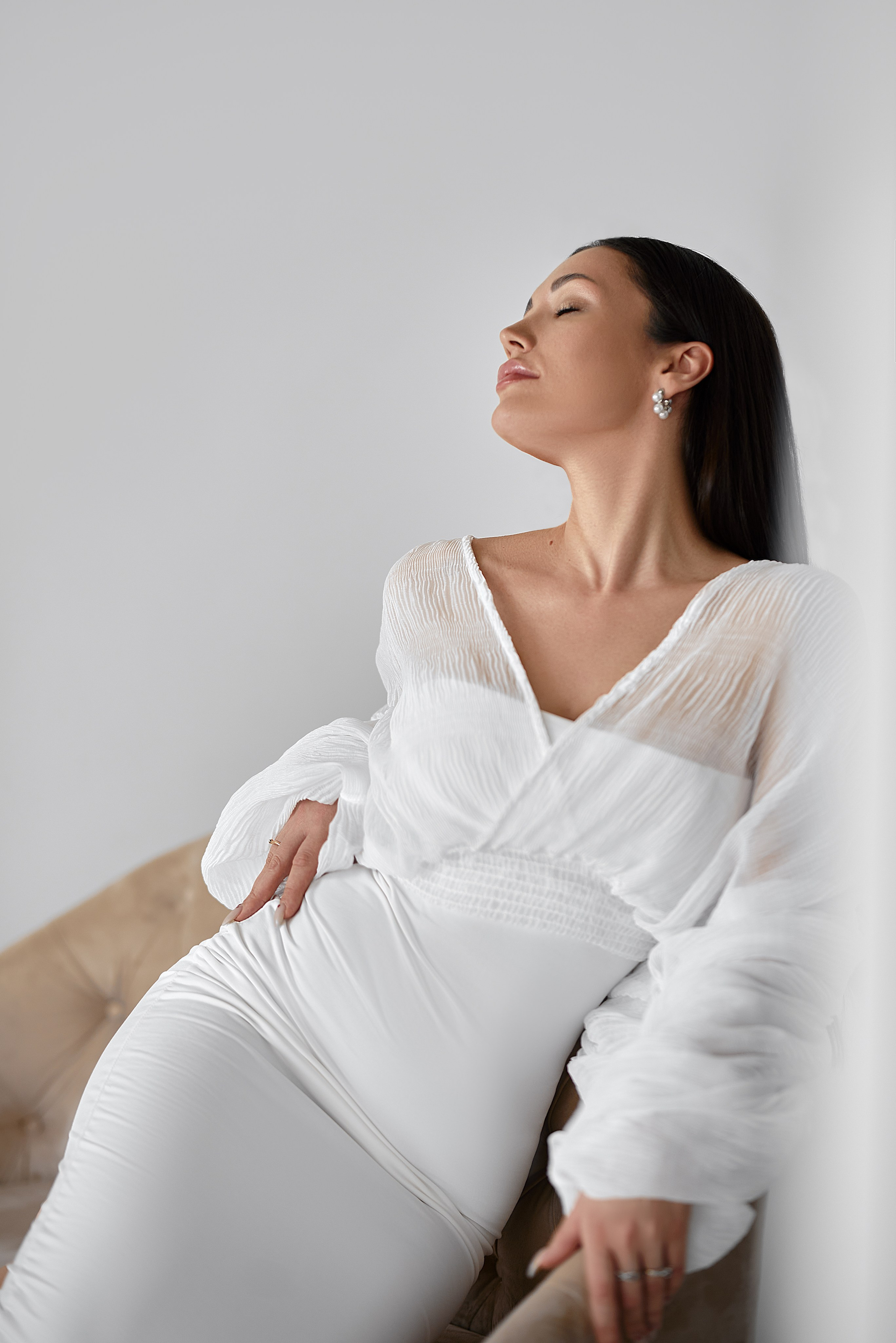 Женский портрет. Фотограф беременности и новорожденных в Рязани