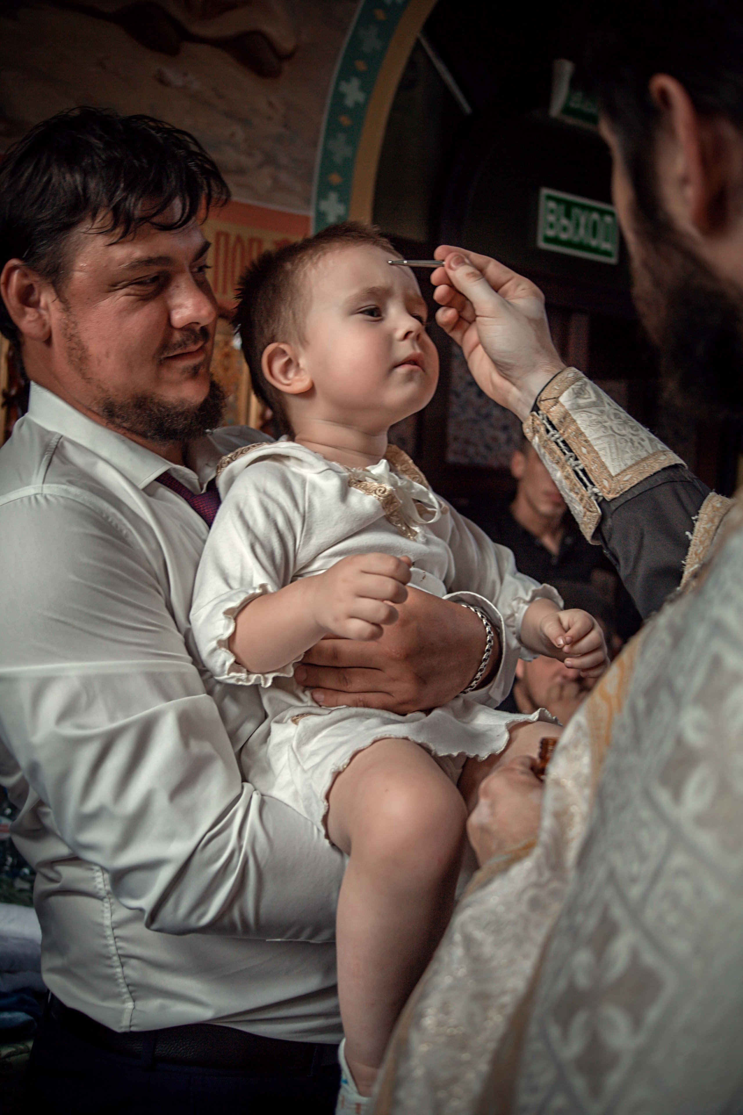 Крещение. Семейный и детский фотограф в Москве Ольга Кривенцова