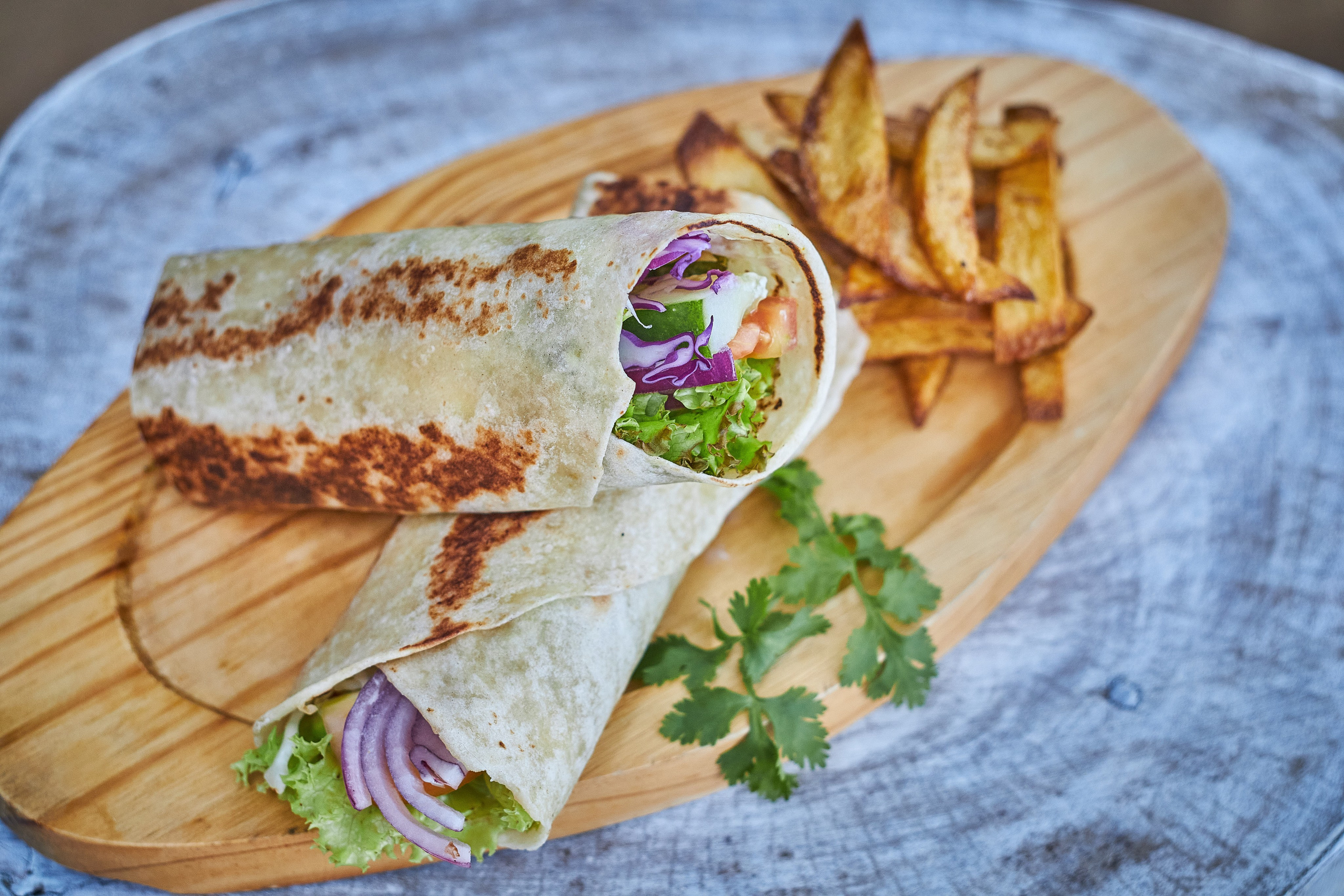 Food. Filmmaker Vadim Averin