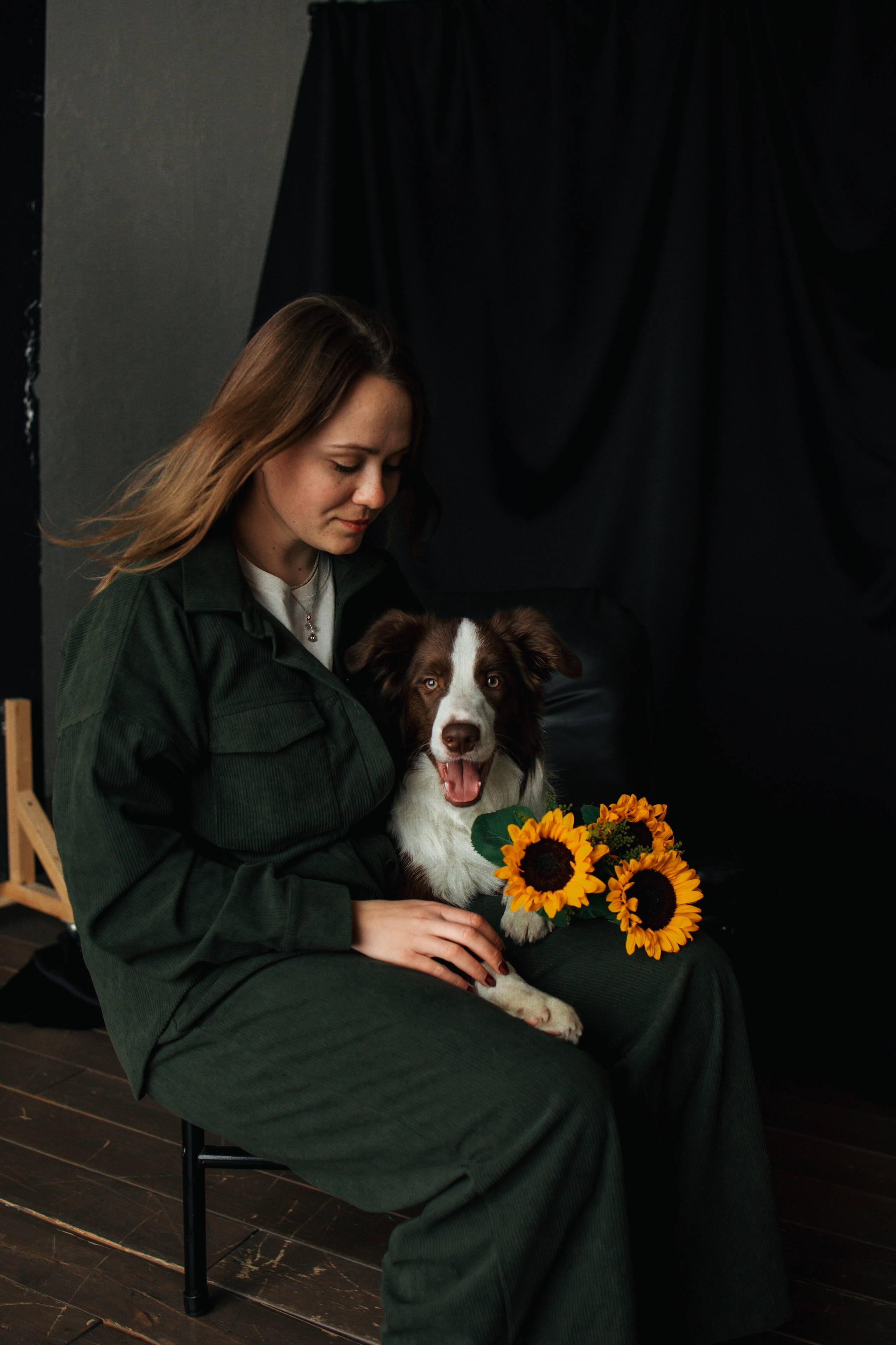 Настя и Симба. Фотограф — Анималист | Санкт-Петербург