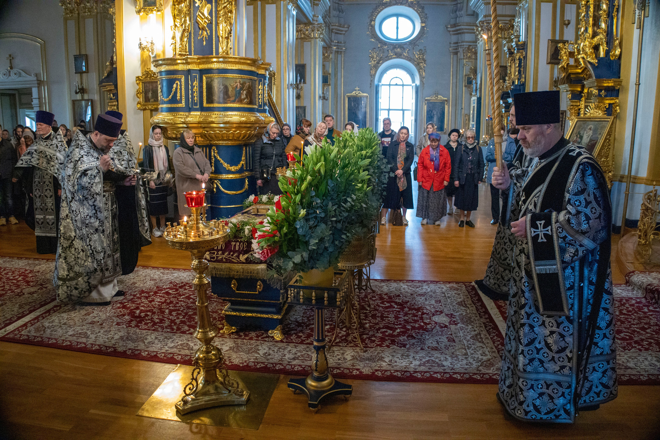 ЧИН ПОГРЕБЕНИЯ СПАСИТЕЛЯ. НИКОЛО-БОГОЯВЛЕНСКИЙ МОРСКОЙ СОБОР