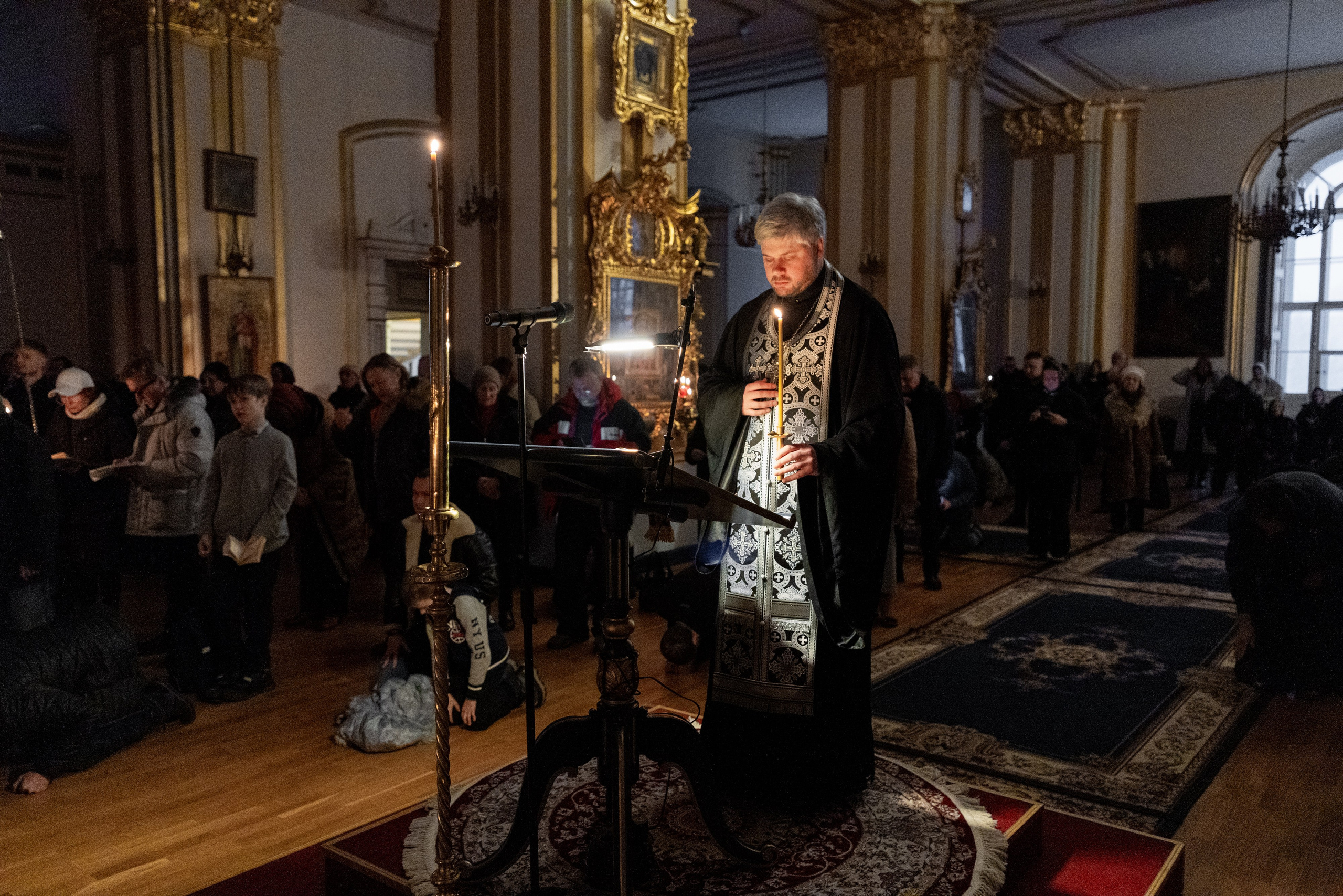 Великое повечерие с чтением Великого покаянного канона преп. Андрея Критского. НИКОЛО-БОГОЯВЛЕНСКИЙ МОРСКОЙ СОБОР