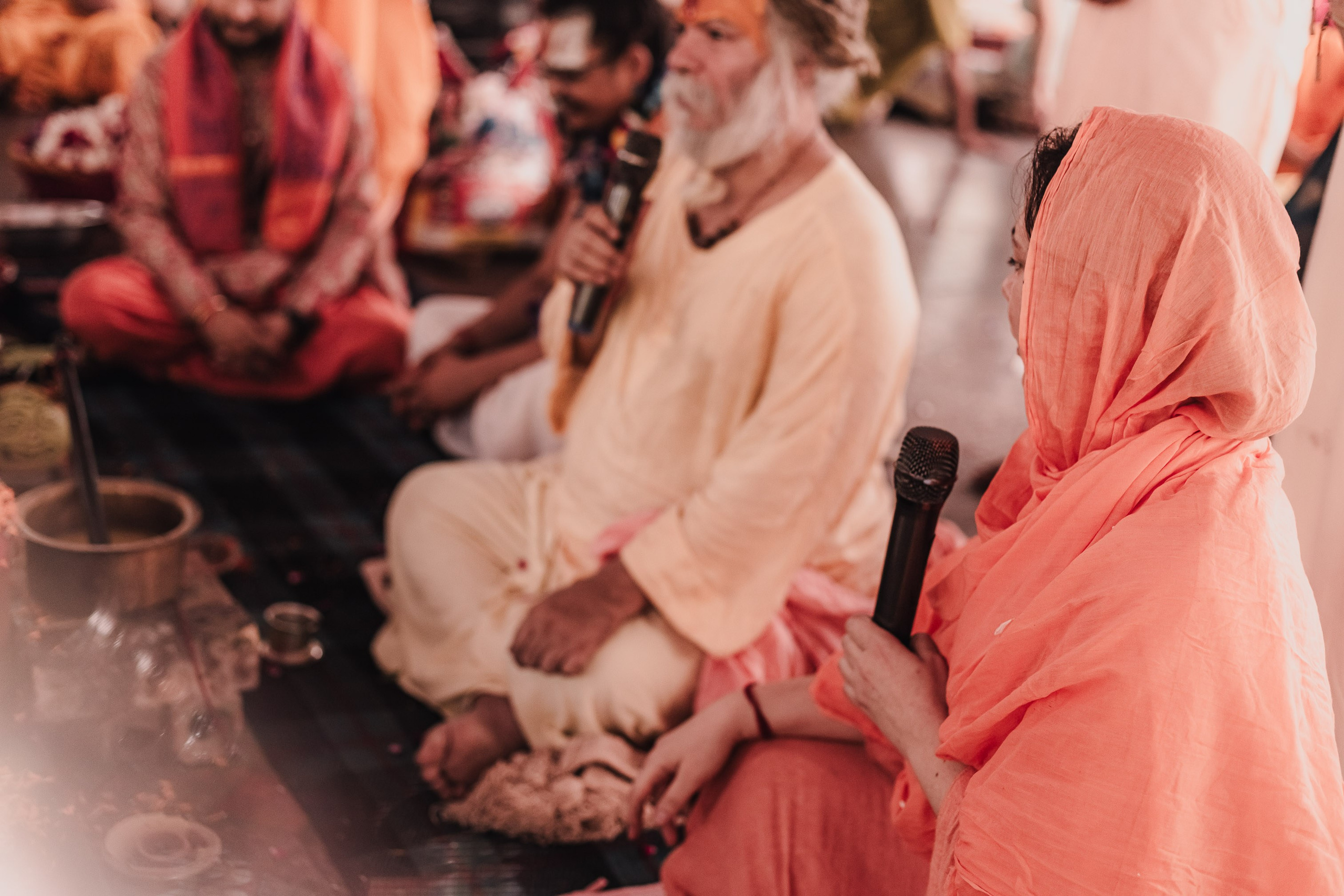 Navaratri yajna at Devraha Baba Ji ashram. Мариам Багдасарян