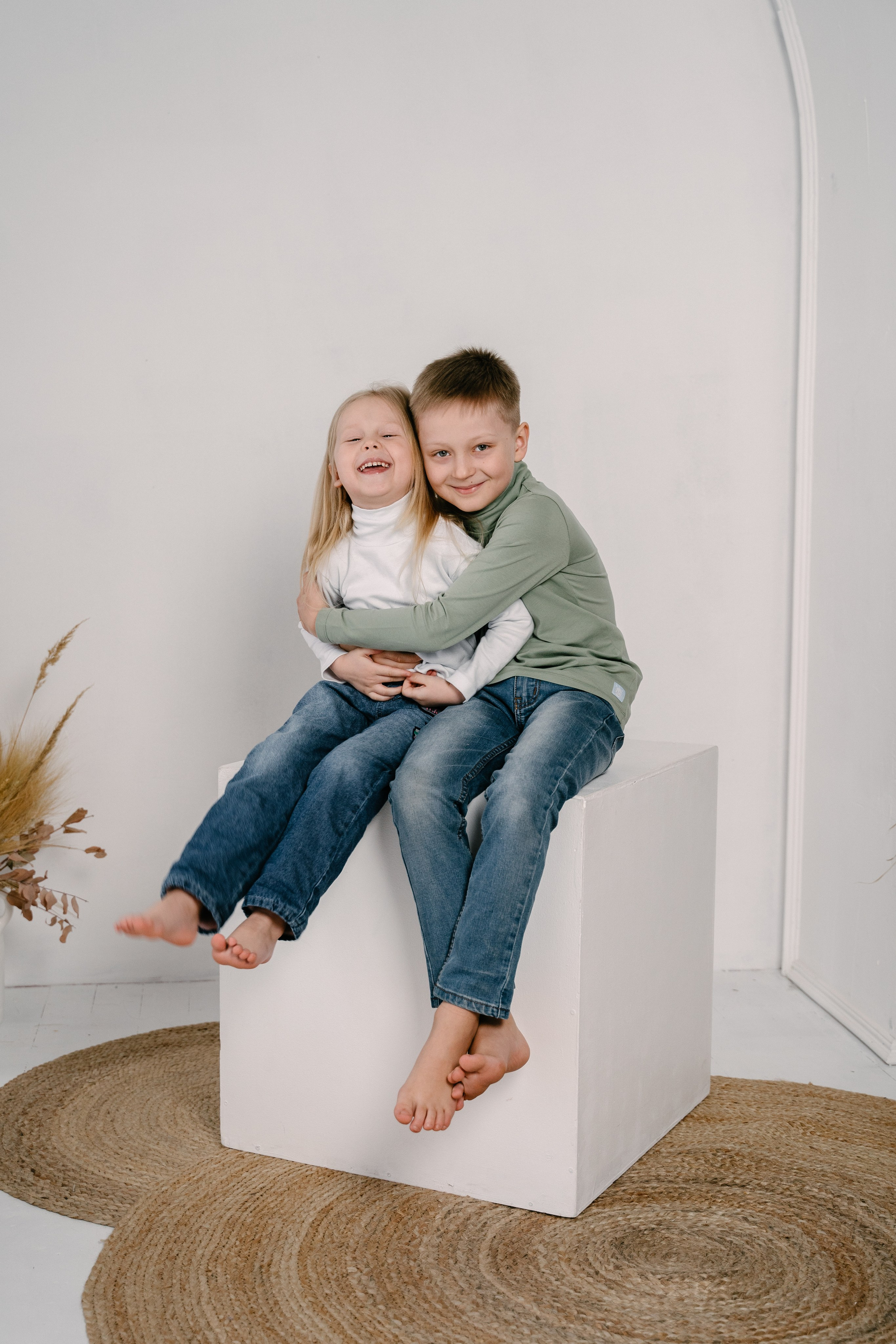 Оксана и дети. Свадебный фотограф Юлия Копылова