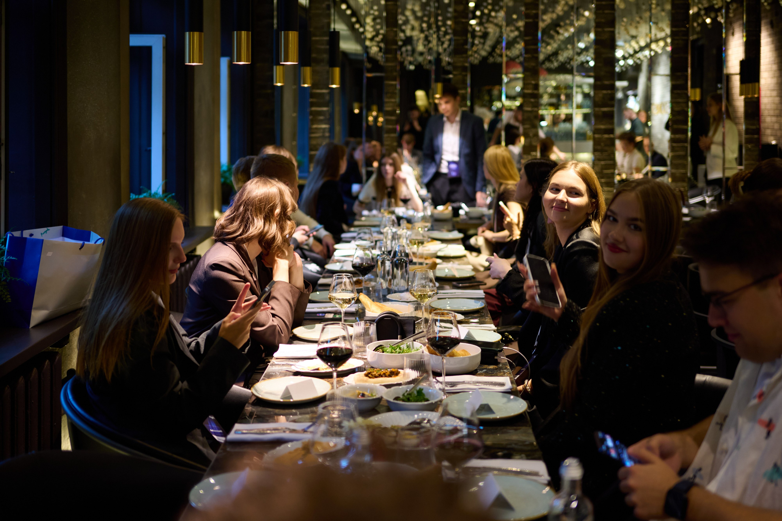 Репортажная съёмка Амбассадорской программы ВТБ в Москва-Сити