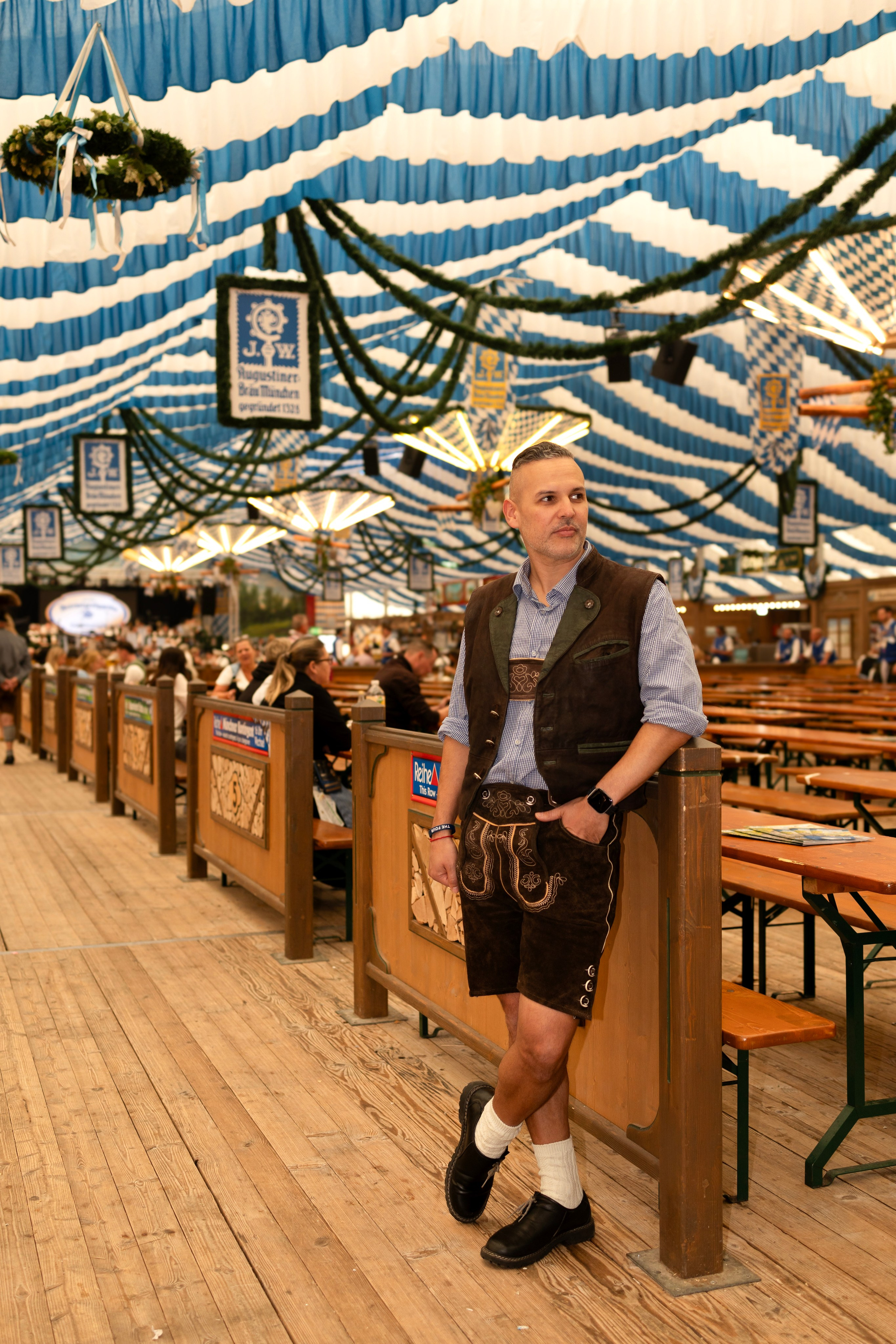Frühlingsfest. Photographer in Munich