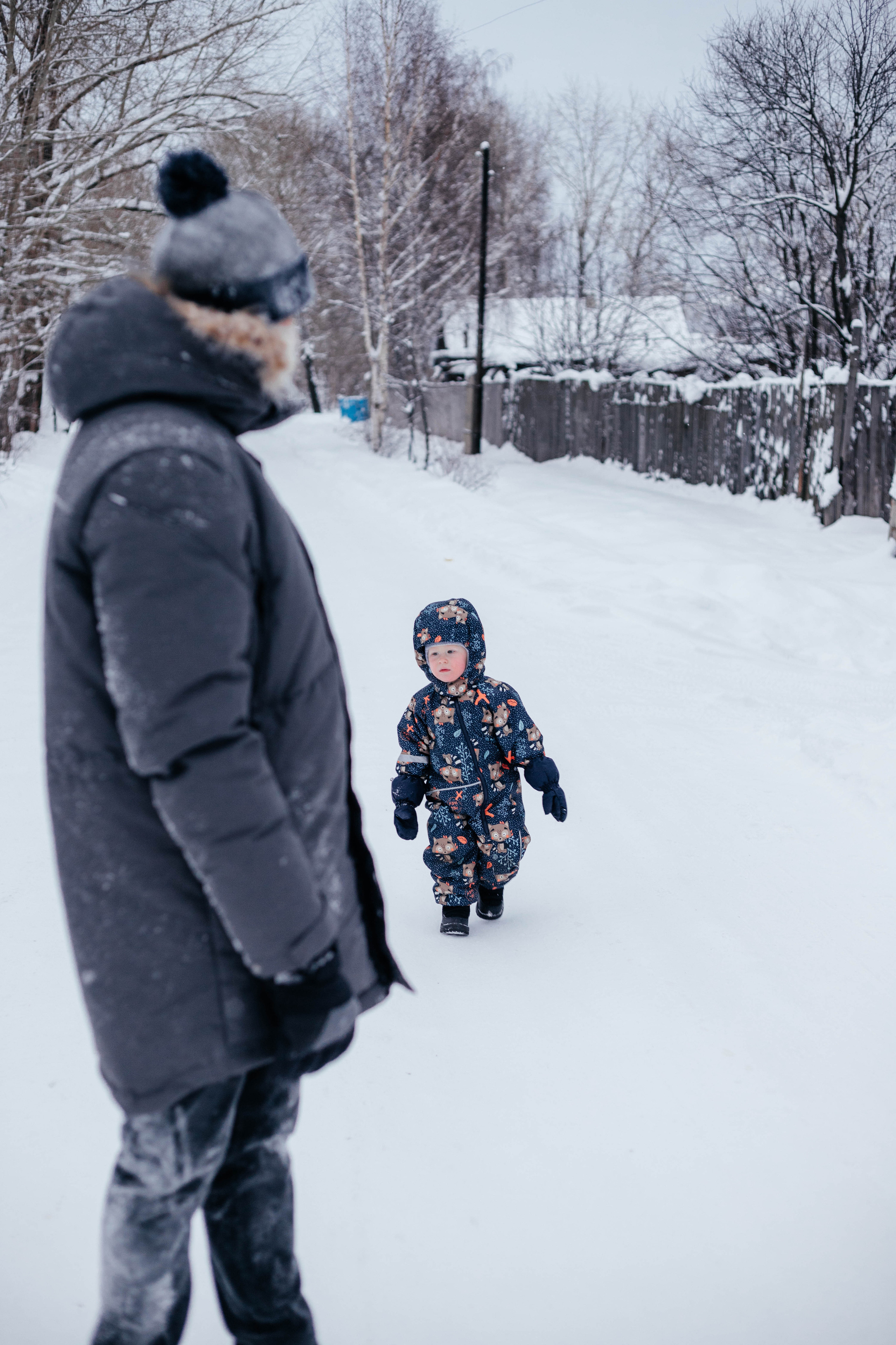 Зима в деревне. Свадебный и семейный фотограф Анна Печенкина