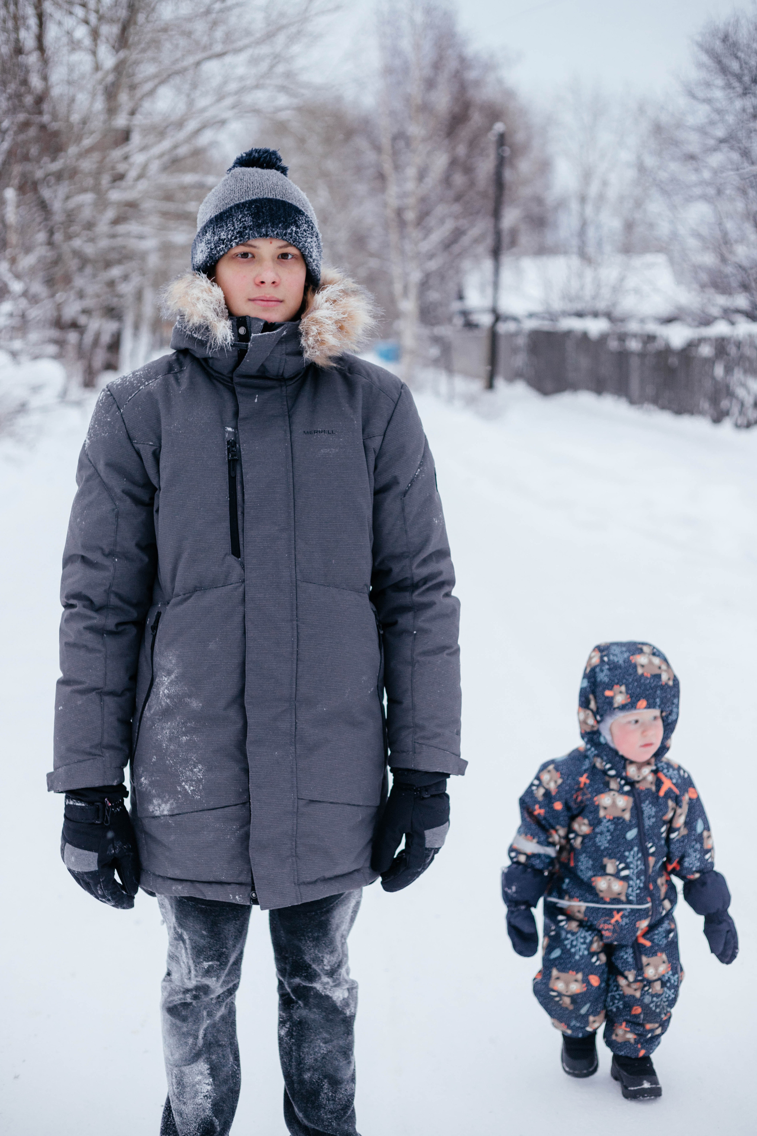 Зима в деревне. Свадебный и семейный фотограф Анна Печенкина