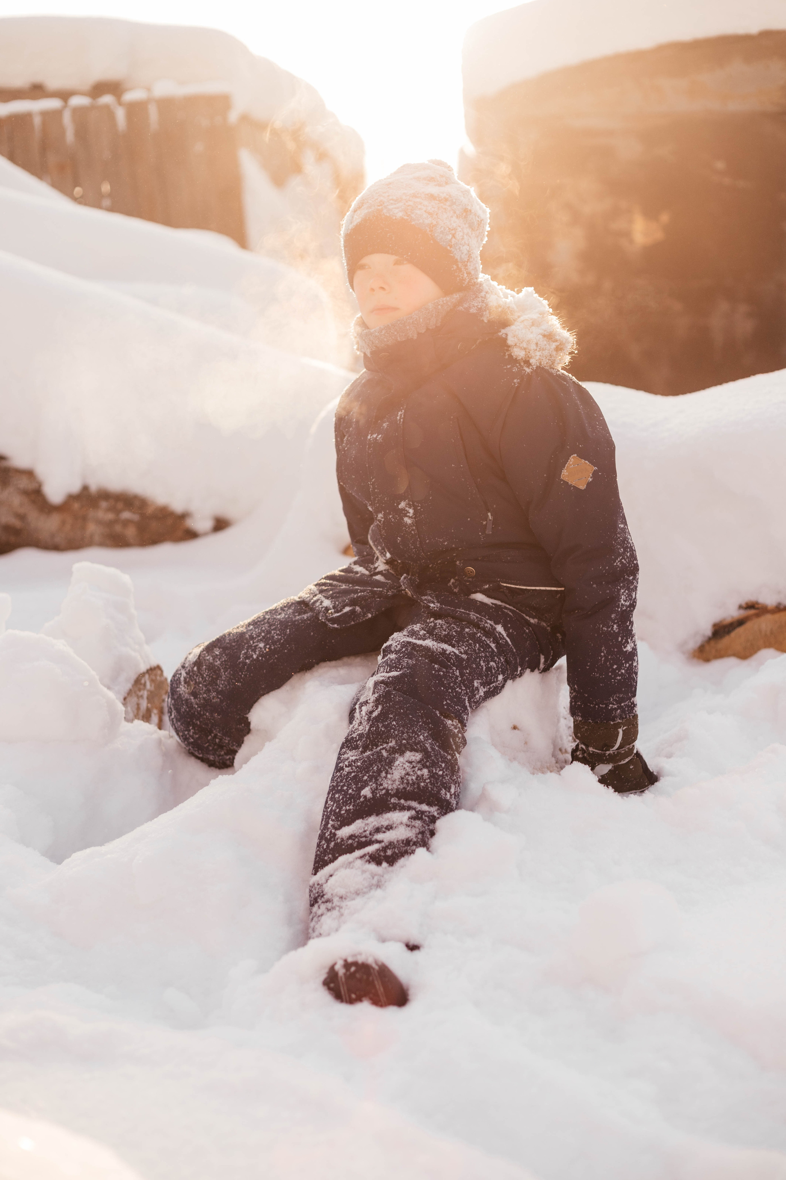 Зима в деревне. Свадебный и семейный фотограф Анна Печенкина