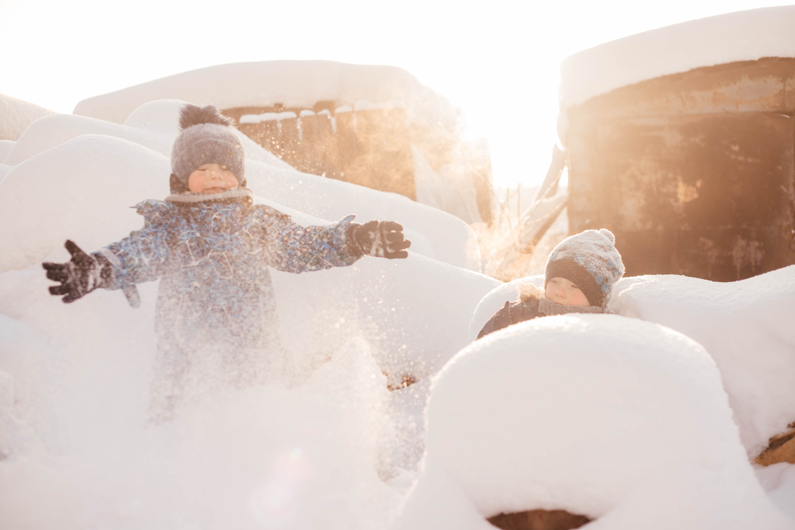Зима в деревне. Свадебный и семейный фотограф Анна Печенкина