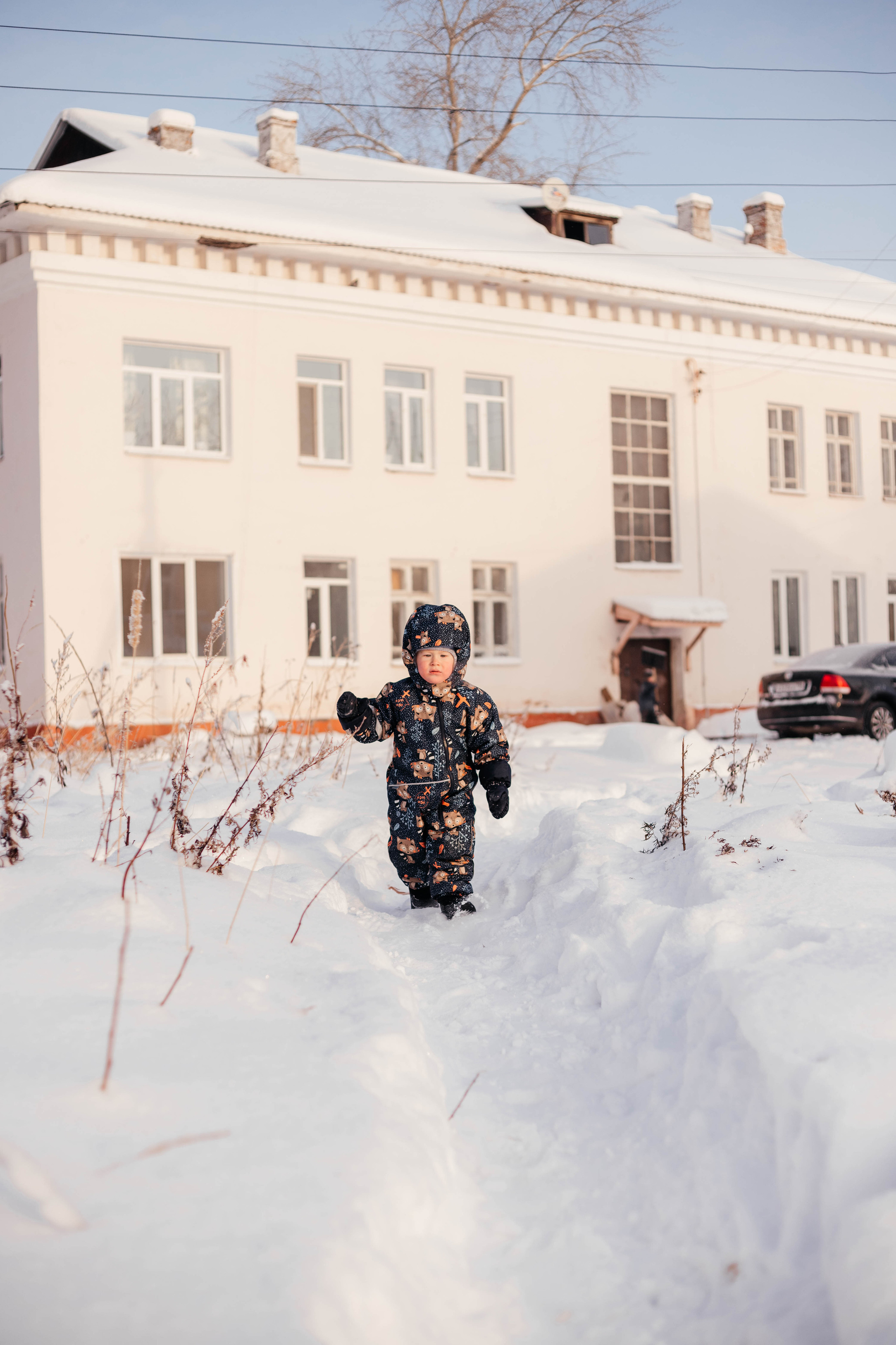 Зима в деревне. Свадебный и семейный фотограф Анна Печенкина
