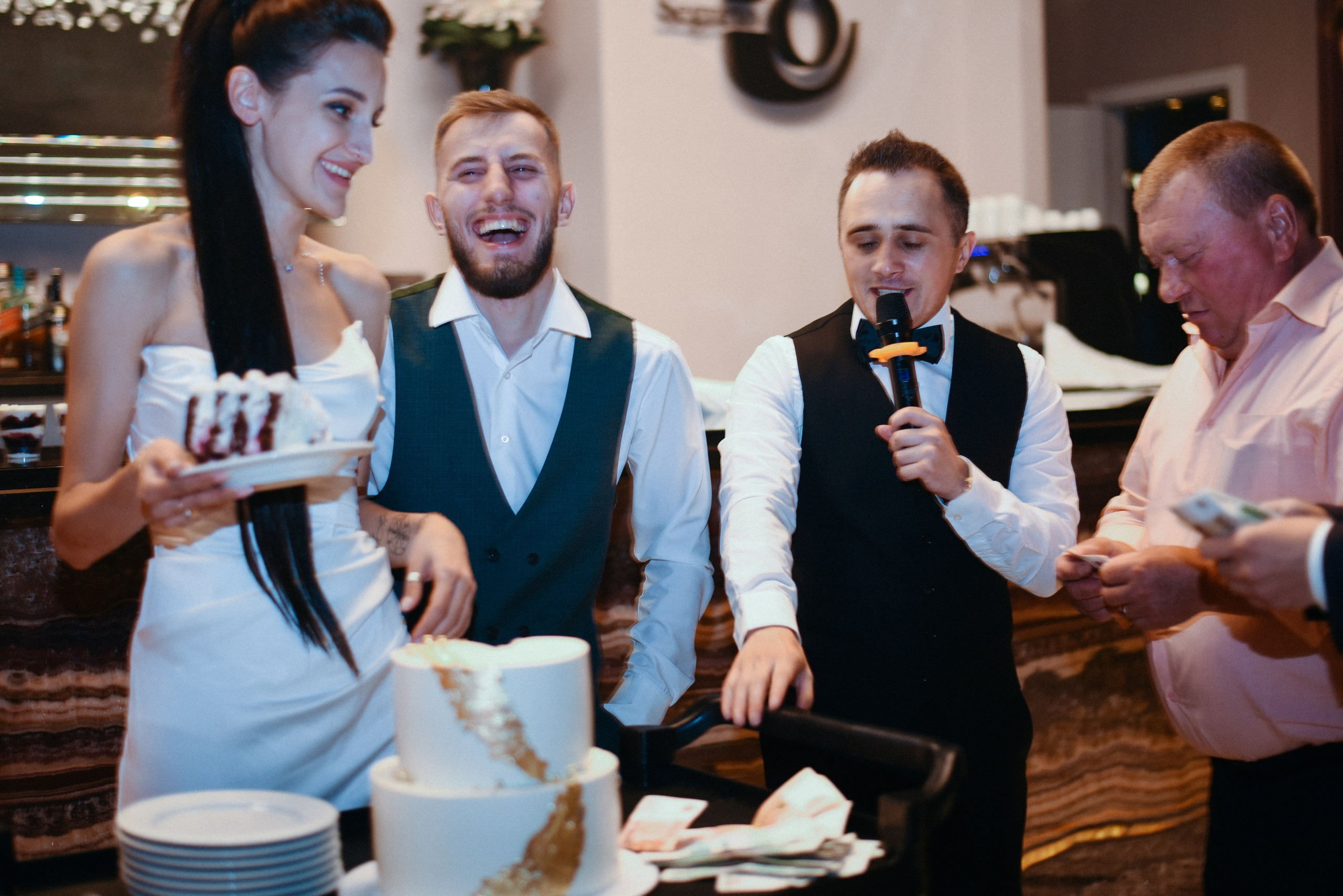 Виктор и Ангелина Банкет на 100 гостей Ресторан Segreto. Фотограф Лола Волна, город Москва