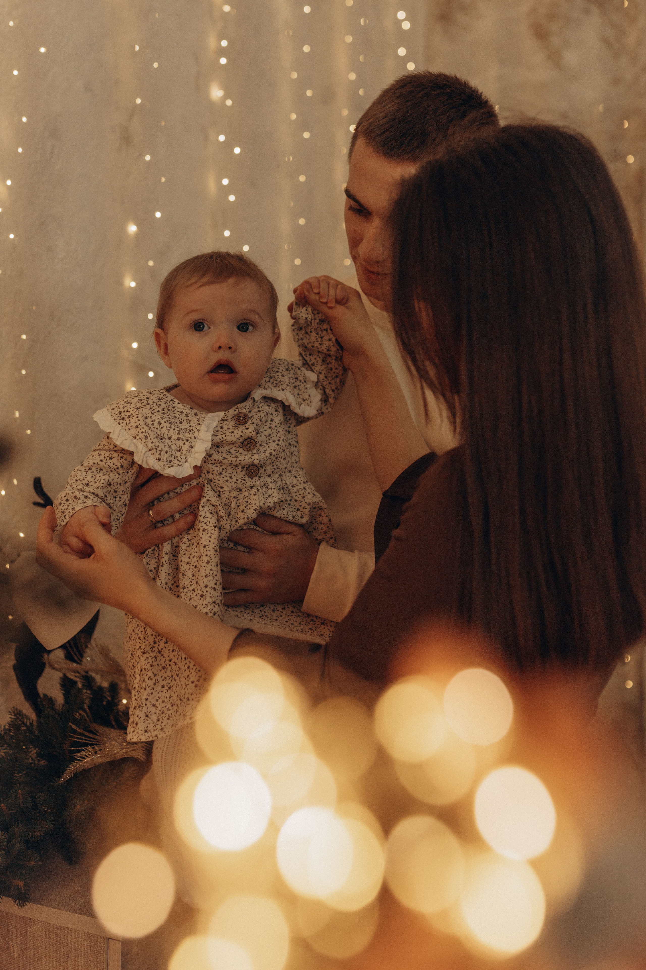 Новогодняя история Дмитрия, Полины и Анюты. Фотограф в Ставрополе Svetlana Matveeva