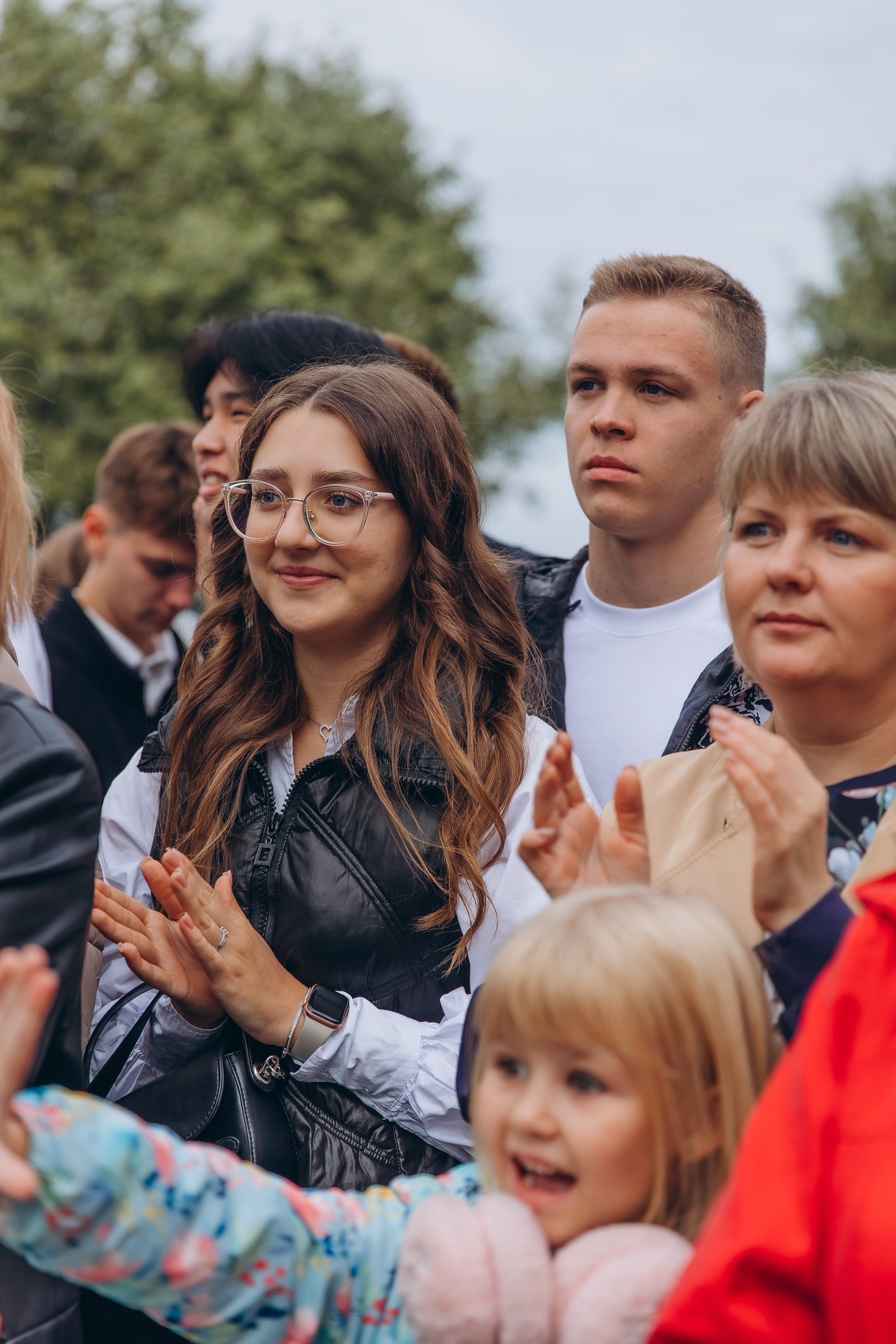 Линейка 199 школа. Фотограф из Сибири