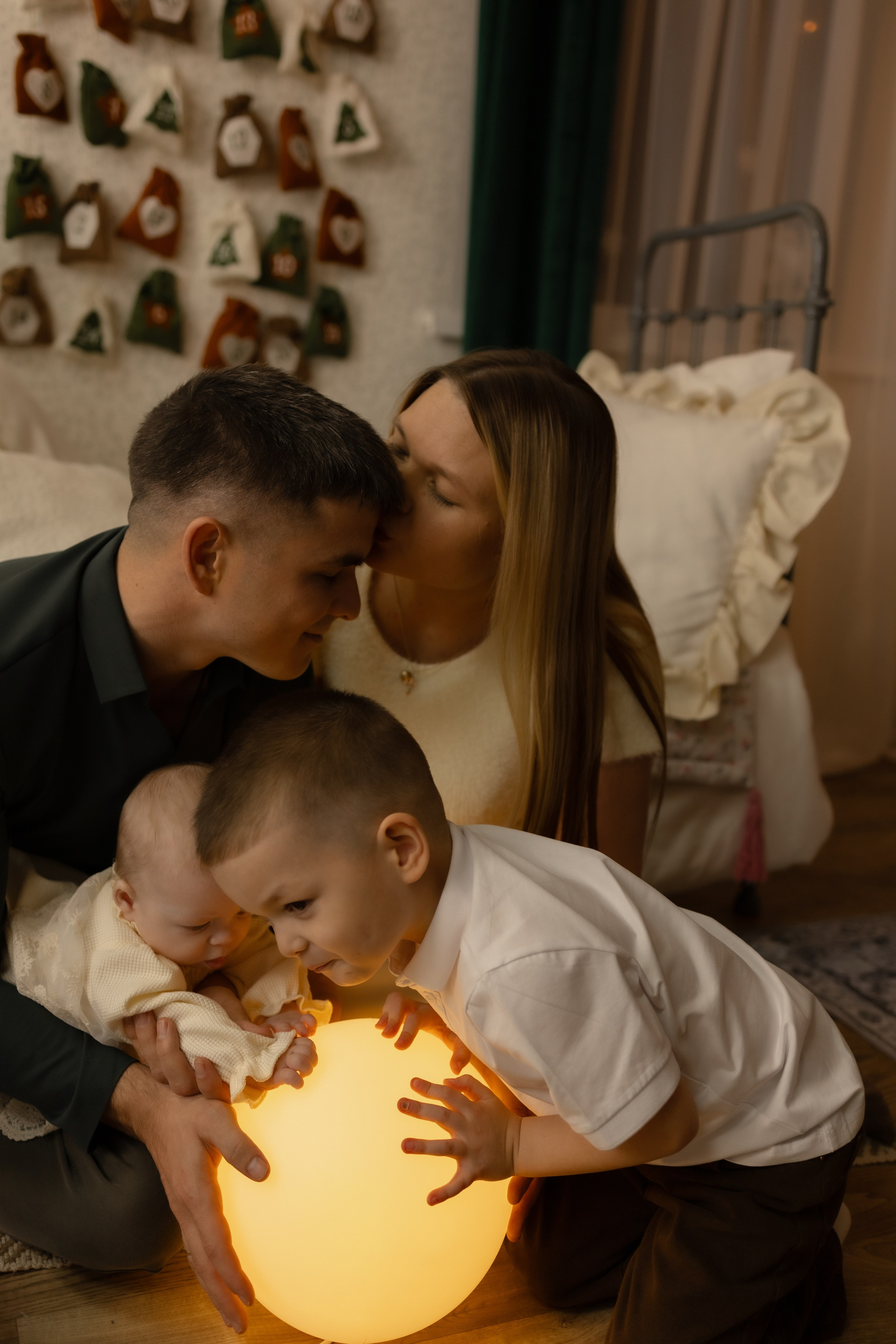 Семейная новогодняя. Фотограф Татьяна Семенова