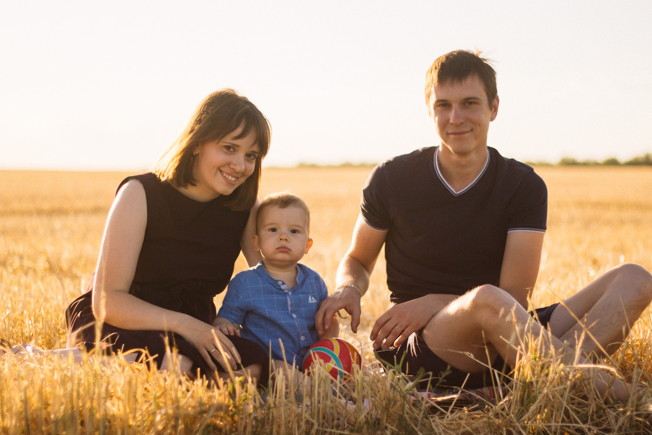 Семья Семенкиных. Фотограф в Большой Черниговка, Самаре. Некрасова Виктория
