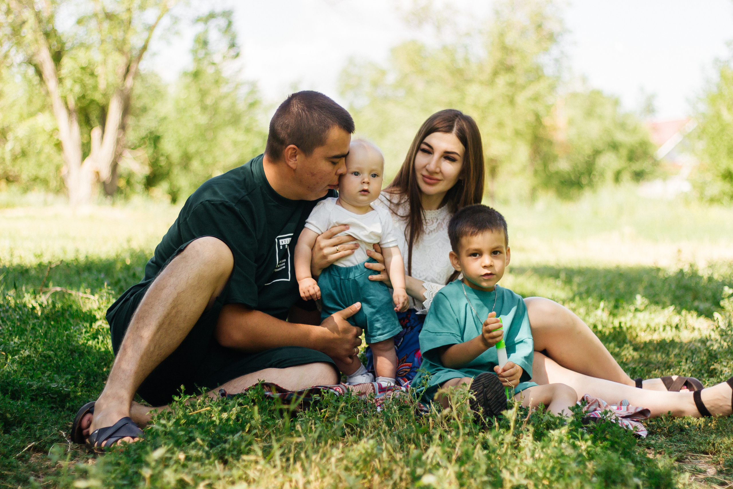 Семья Инчиных. Фотограф в Большой Черниговка, Самаре. Некрасова Виктория