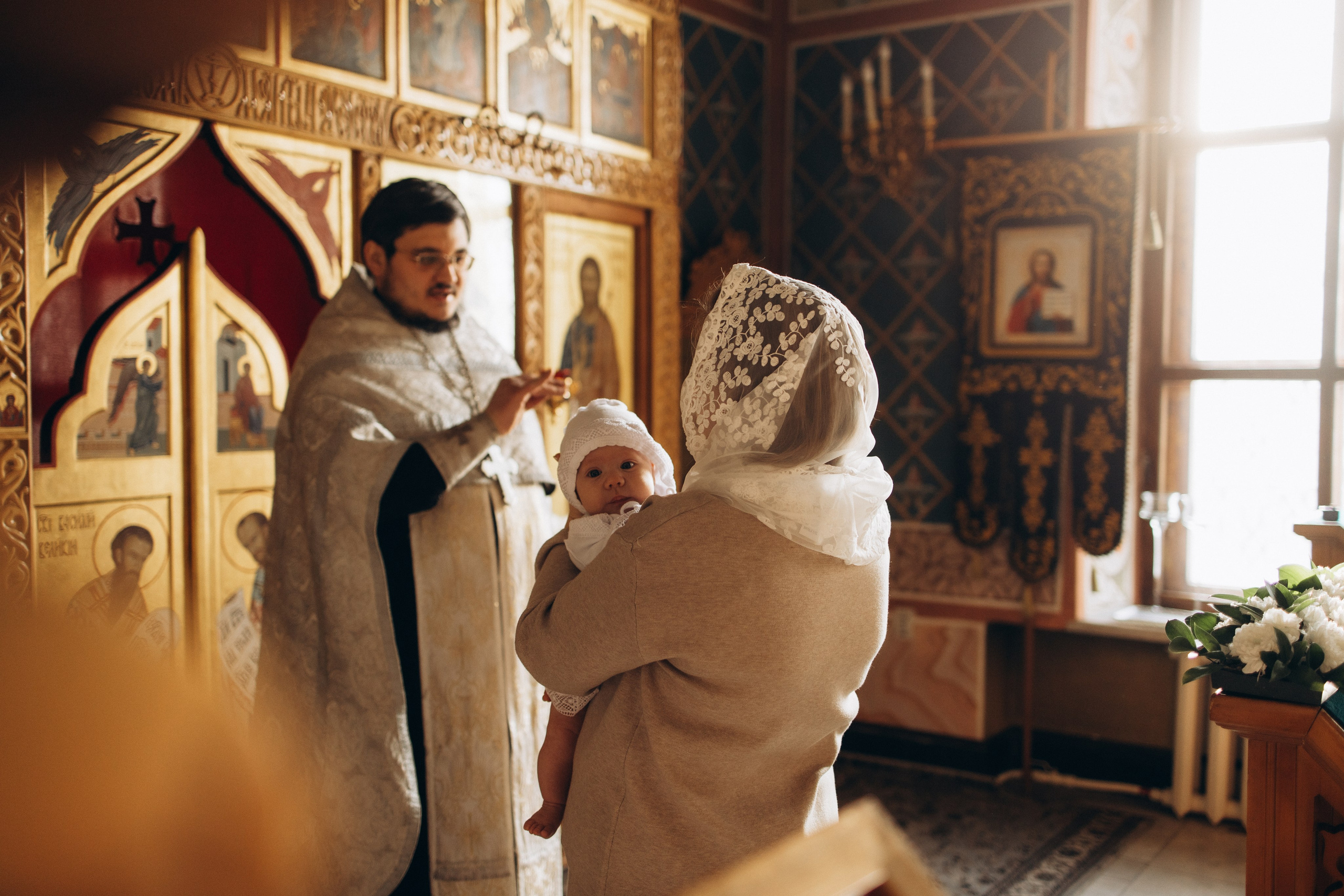 Таинство Крещения. Фотограф Ханты-Мансийск