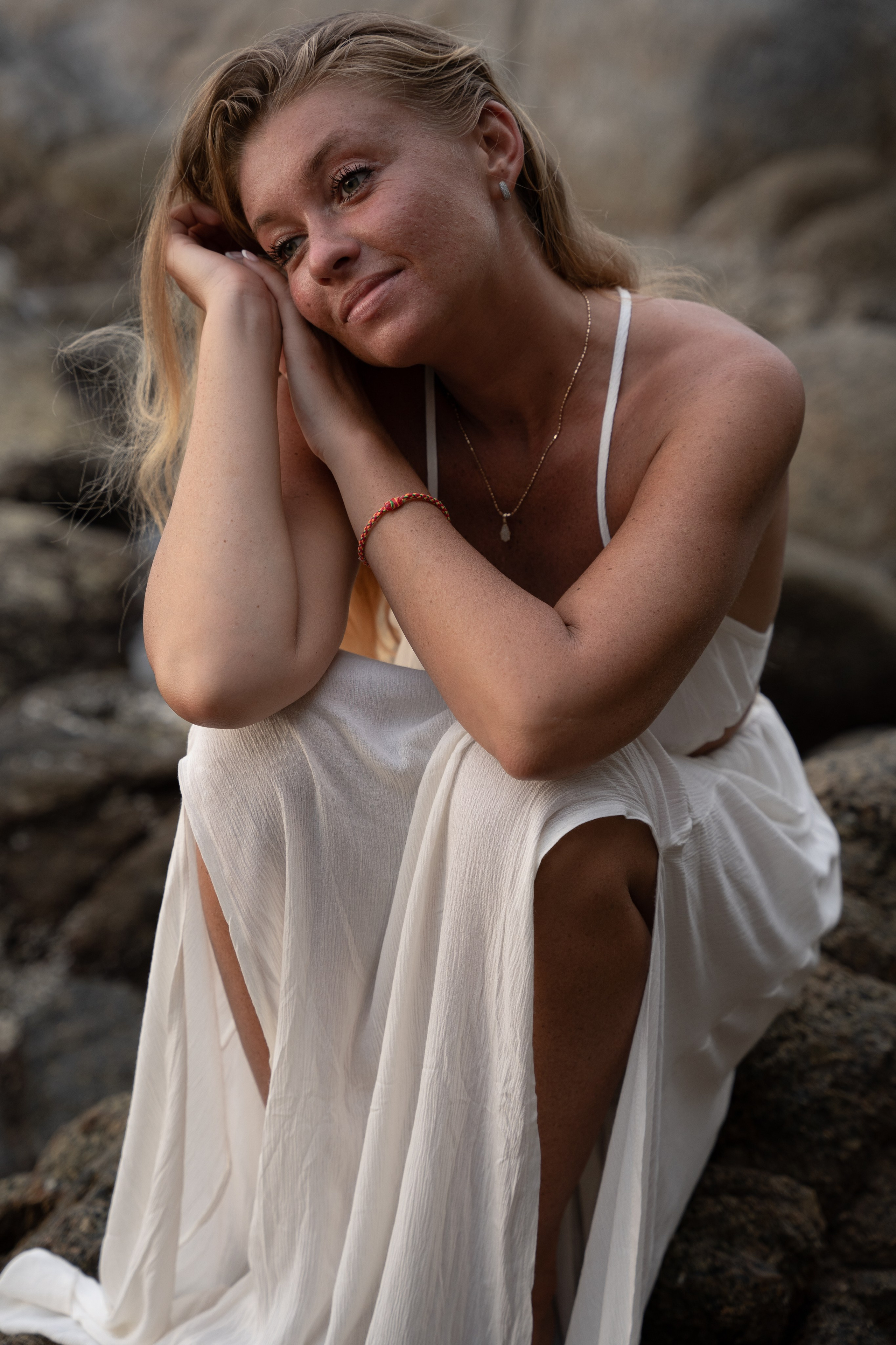 Съемка на камнях